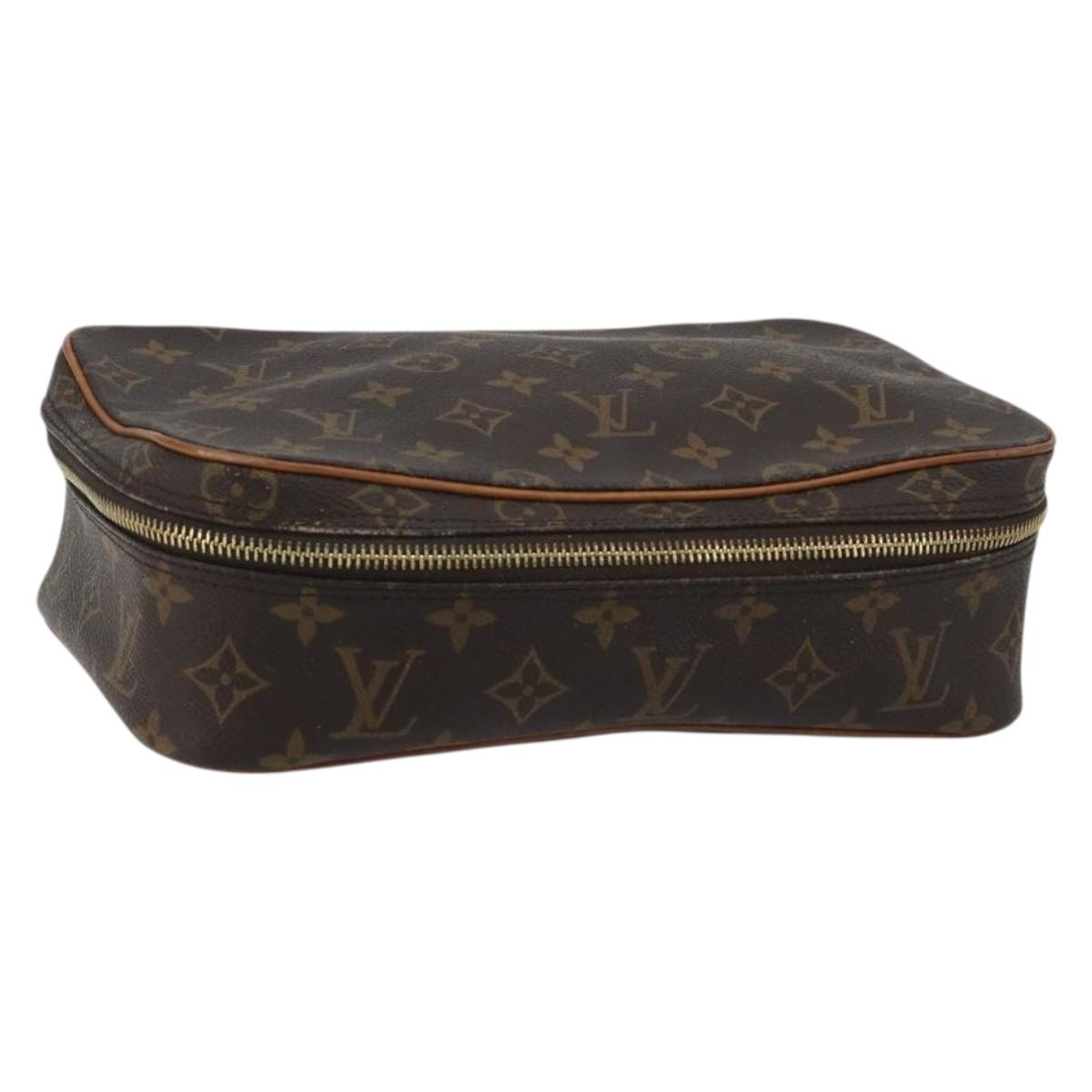 LOUIS VUITTON Monogram Trousse Boite Cosmetic Pouch M47640 LV Auth 190704