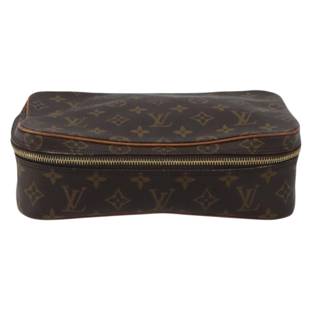 LOUIS VUITTON Monogram Trousse Boite Cosmetic Pouch M47640 LV Auth 190704