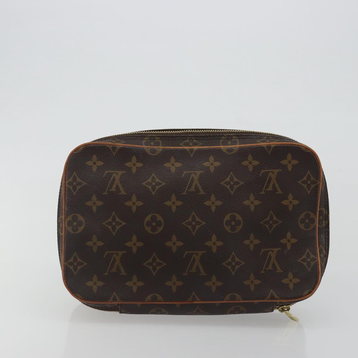 LOUIS VUITTON Monogram Trousse Boite Cosmetic Pouch M47640 LV Auth 190704