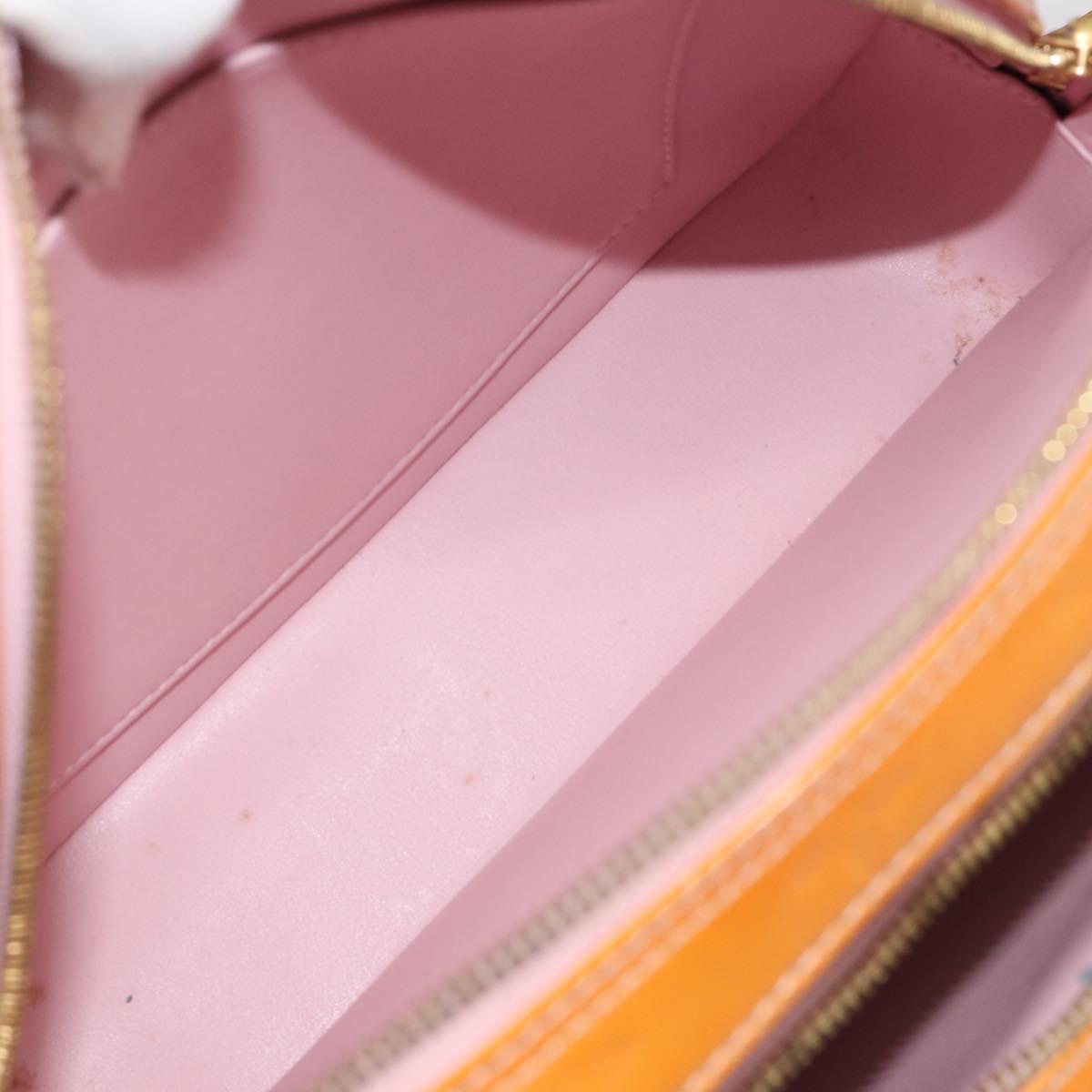 LOUIS VUITTON Monogram Vernis Marley Backpack Pink M91039 LV Auth 190706