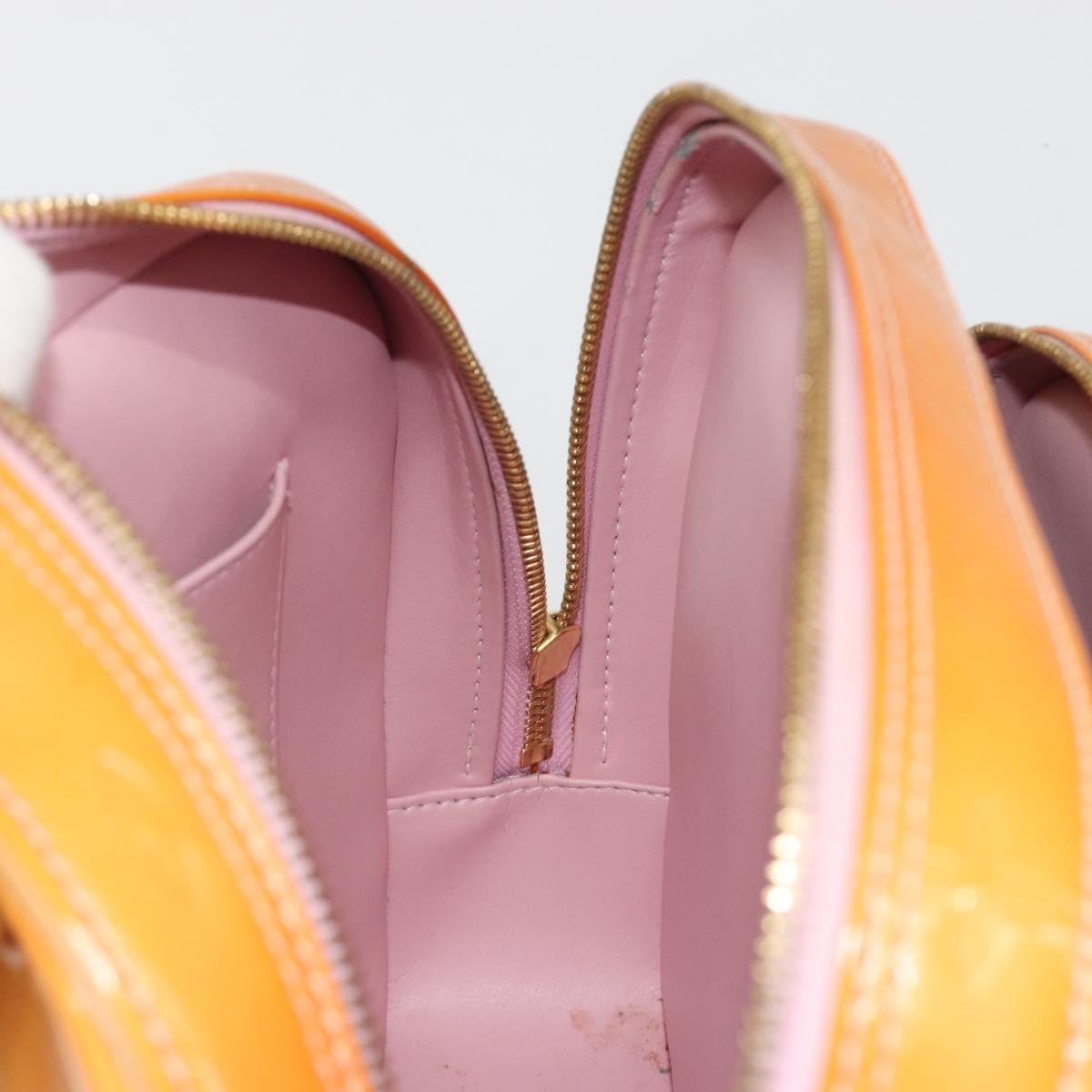LOUIS VUITTON Monogram Vernis Marley Backpack Pink M91039 LV Auth 190706
