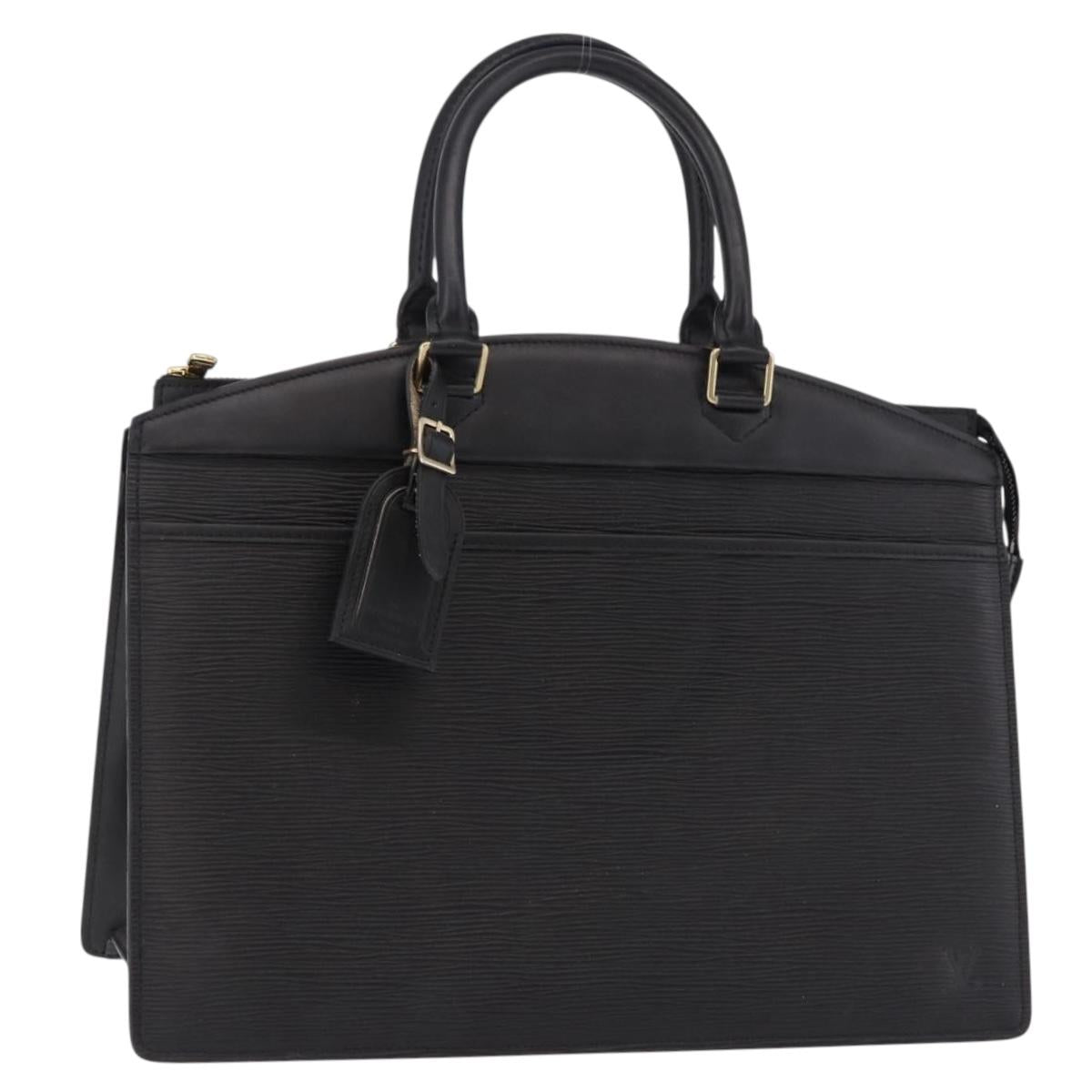 LOUIS VUITTON Epi Riviera Hand Bag Black M48182 LV Auth 190708
