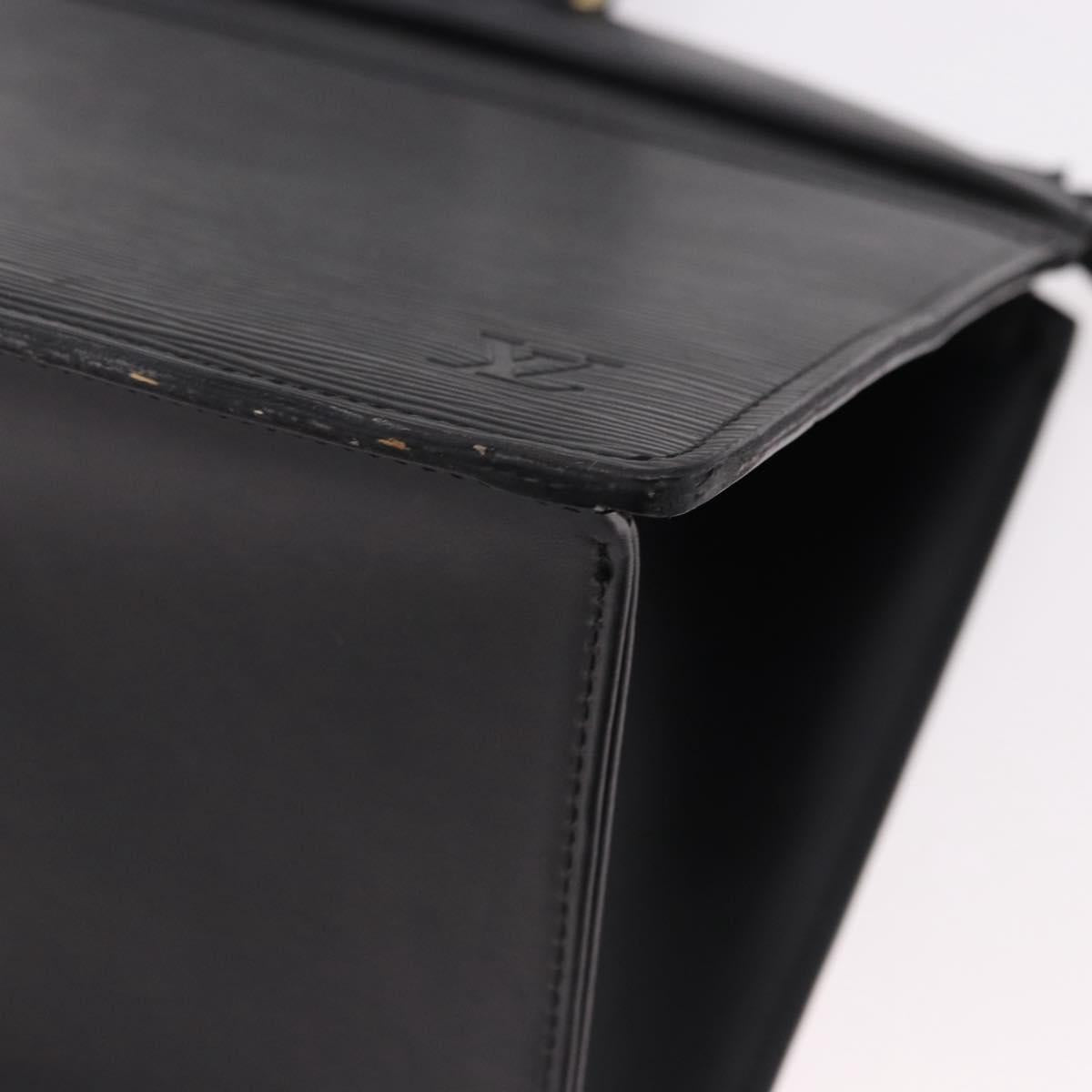 LOUIS VUITTON Epi Riviera Hand Bag Black M48182 LV Auth 190708