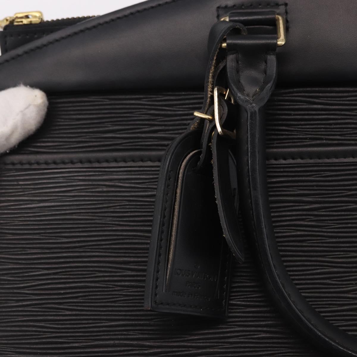 LOUIS VUITTON Epi Riviera Hand Bag Black M48182 LV Auth 190708
