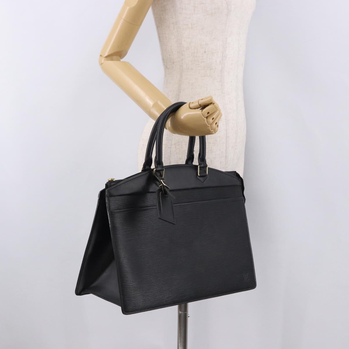 LOUIS VUITTON Epi Riviera Hand Bag Black M48182 LV Auth 190708