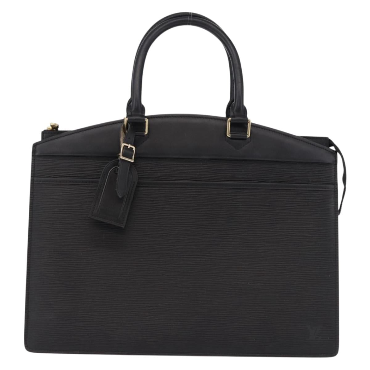 LOUIS VUITTON Epi Riviera Hand Bag Black M48182 LV Auth 190708