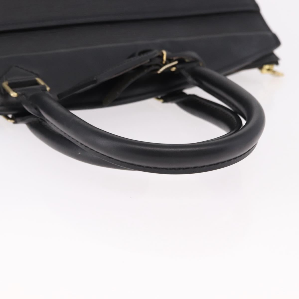 LOUIS VUITTON Epi Riviera Hand Bag Black M48182 LV Auth 190708