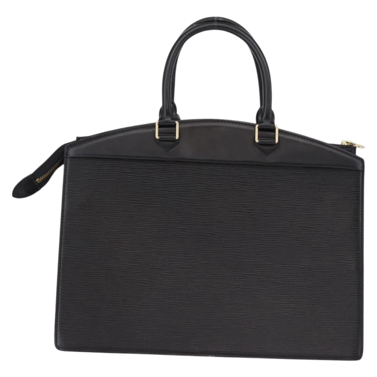 LOUIS VUITTON Epi Riviera Hand Bag Black M48182 LV Auth 190709