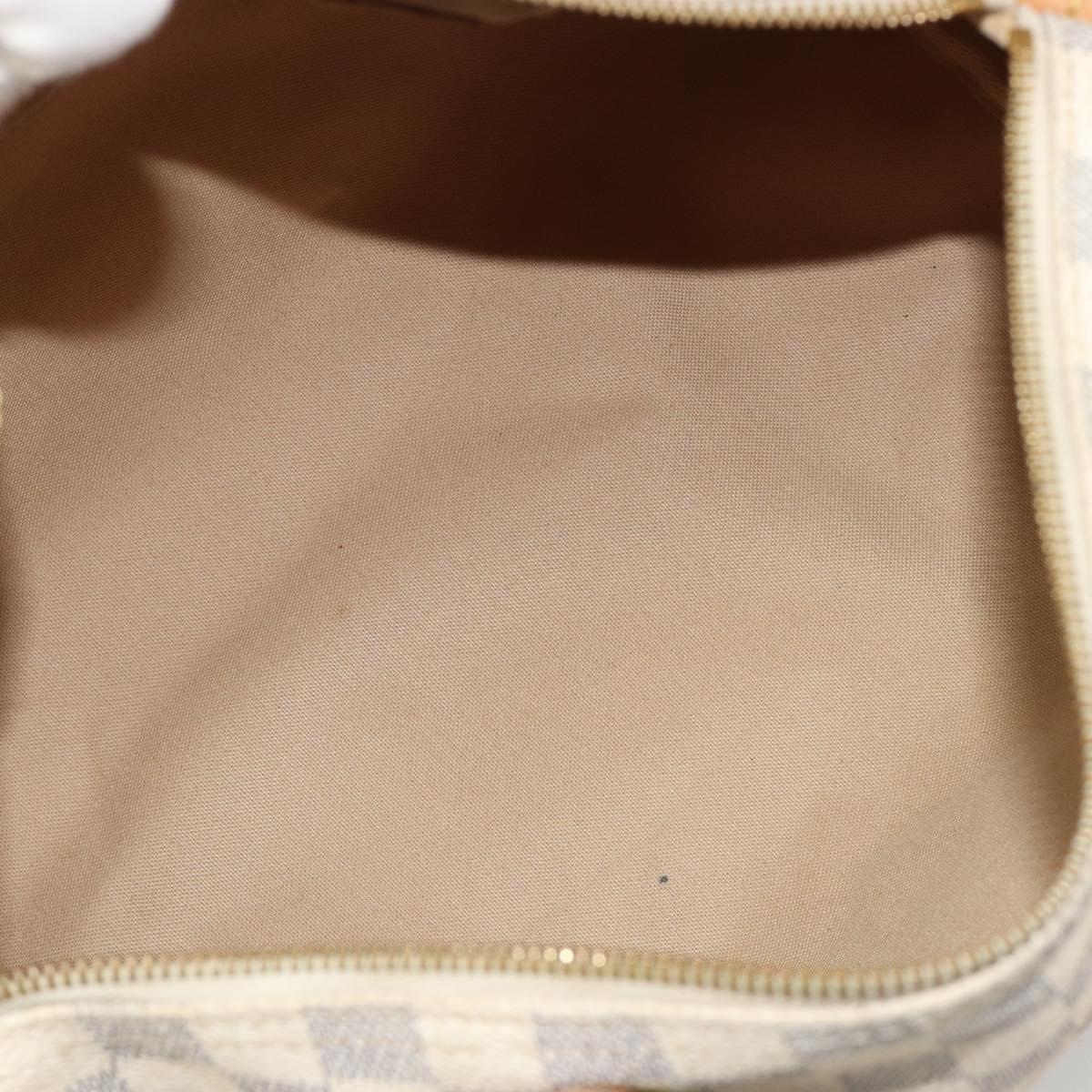 LOUIS VUITTON Damier Azur Speedy 30 Hand Bag N41533 LV Auth 190710