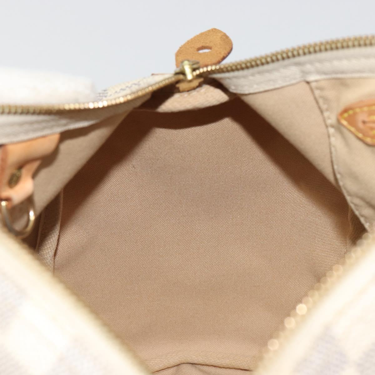 LOUIS VUITTON Damier Azur Speedy 30 Hand Bag N41533 LV Auth 190710