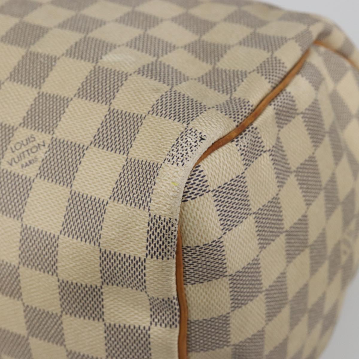 LOUIS VUITTON Damier Azur Speedy 30 Hand Bag N41533 LV Auth 190711A