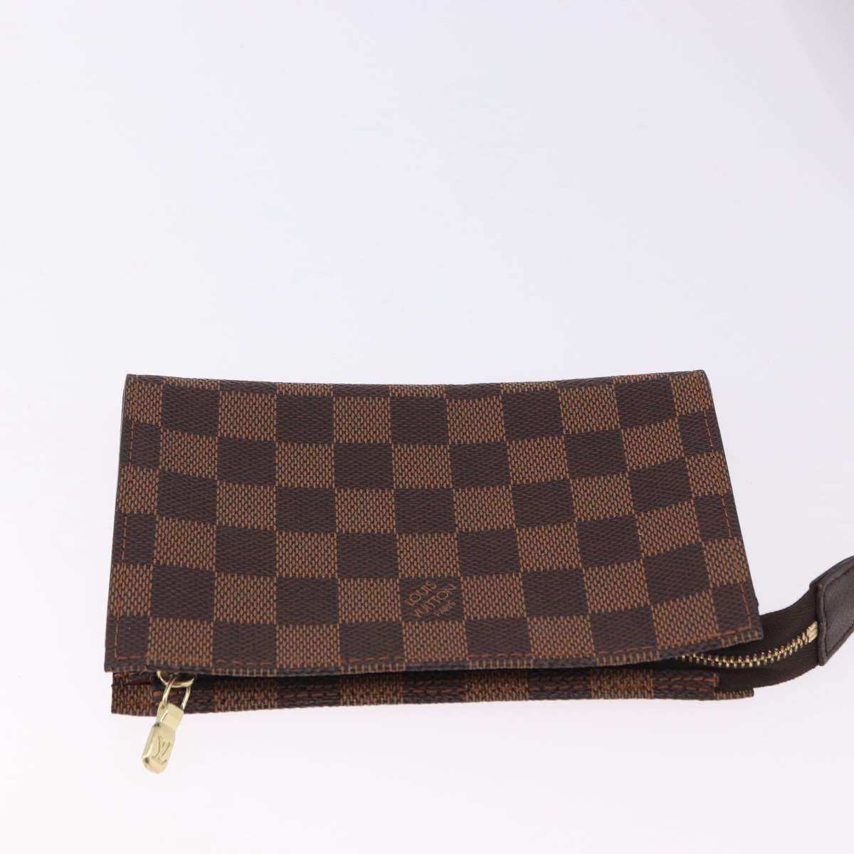 LOUIS VUITTON Damier Ebene Marais Shoulder Bag N42240 LV Auth 190747A