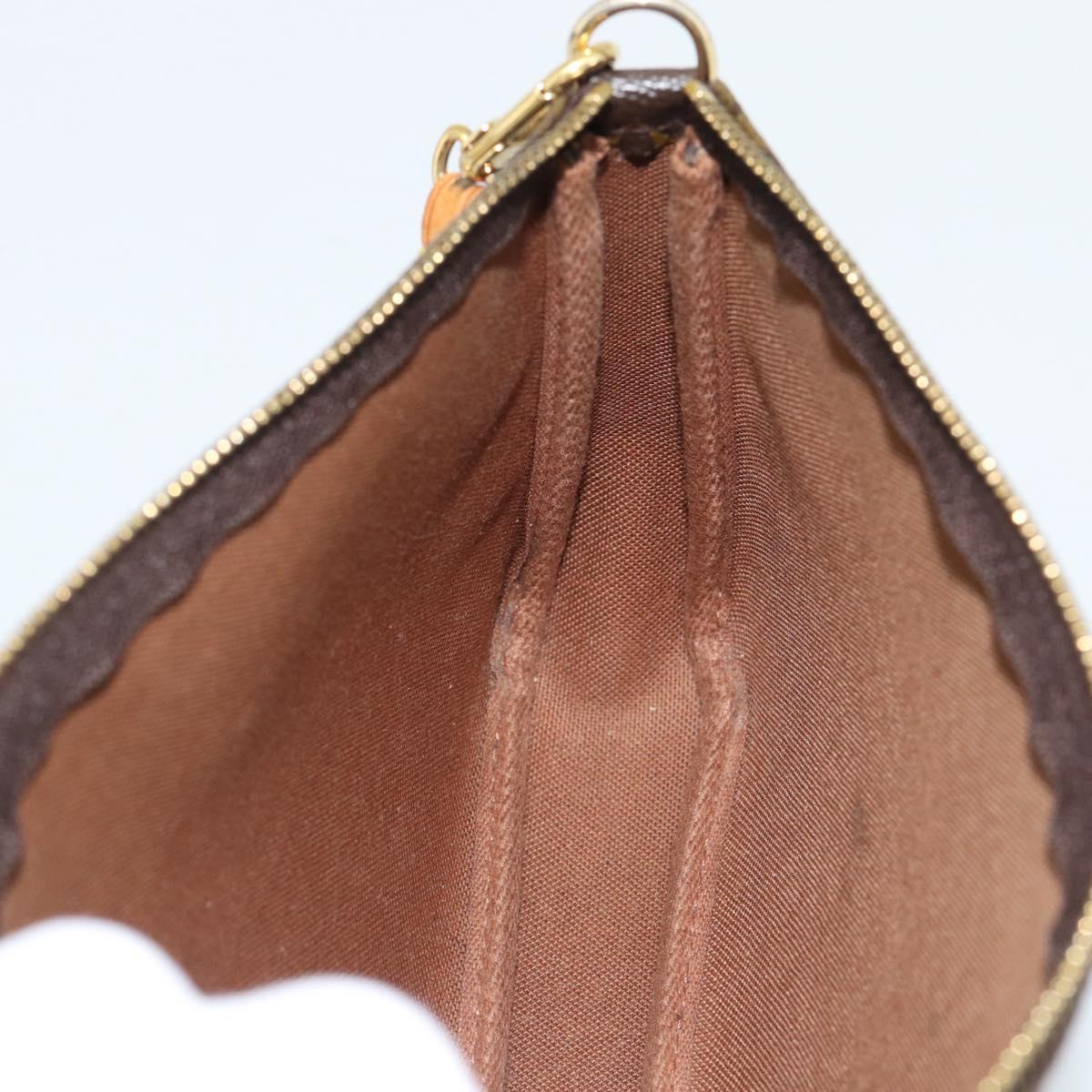 LOUIS VUITTON Monogram Pochette Accessoires Pouch M51980 LV Auth 190758