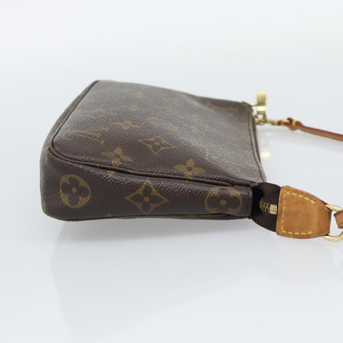LOUIS VUITTON Monogram Pochette Accessoires Pouch M51980 LV Auth 190758