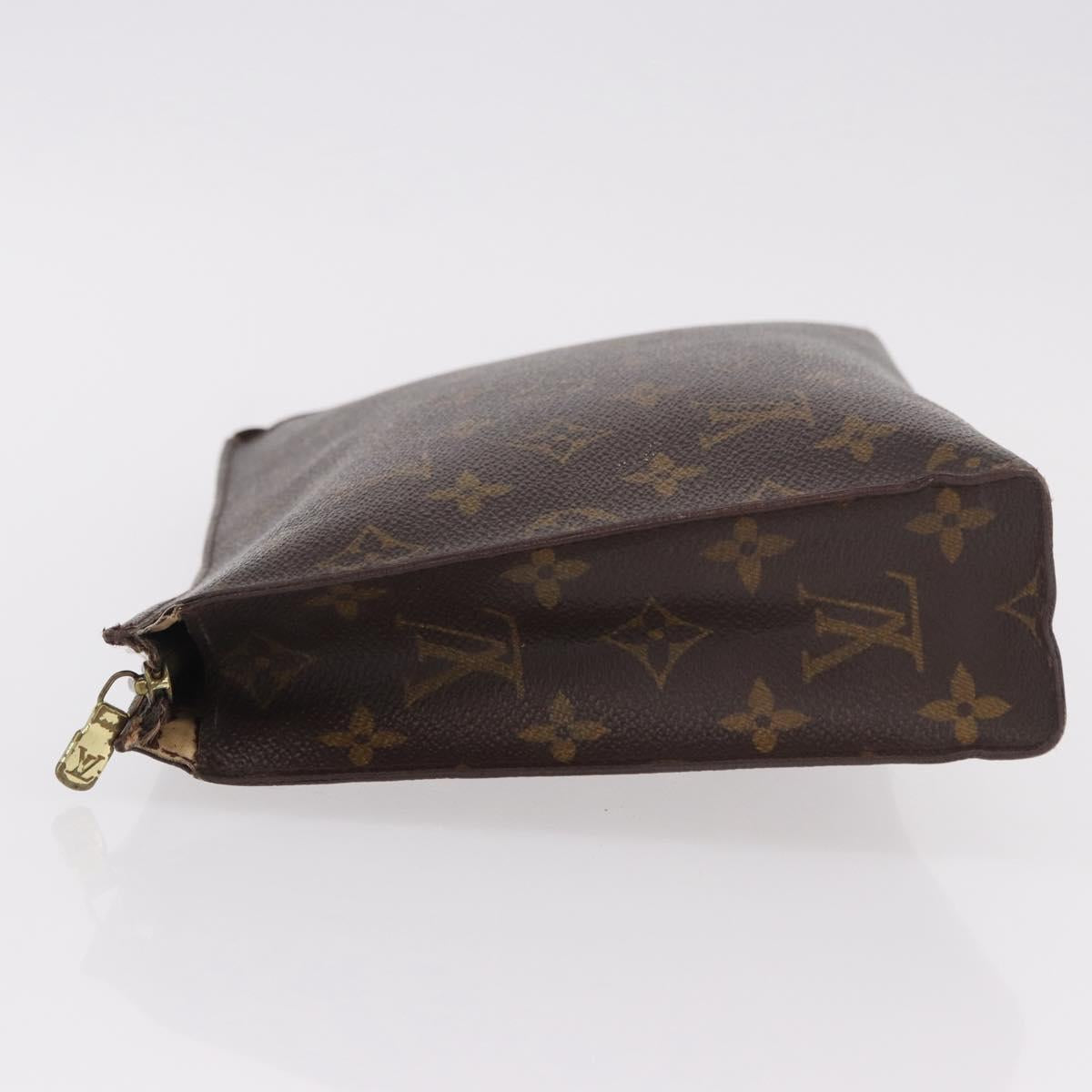 LOUIS VUITTON Monogram Poche Toilette 26 Pouch M47542 LV Auth 190761