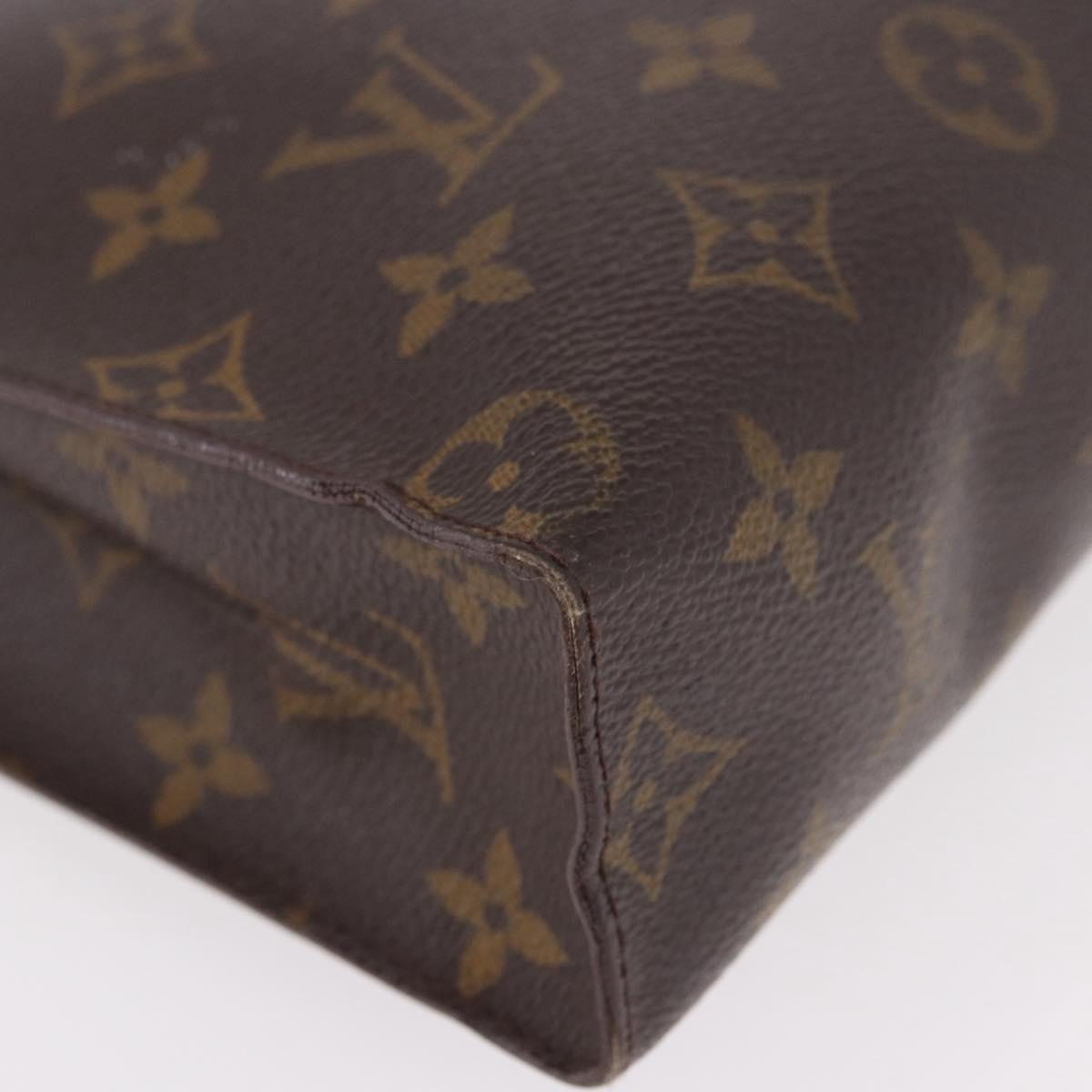 LOUIS VUITTON Monogram Poche Toilette 26 Pouch M47542 LV Auth 190761