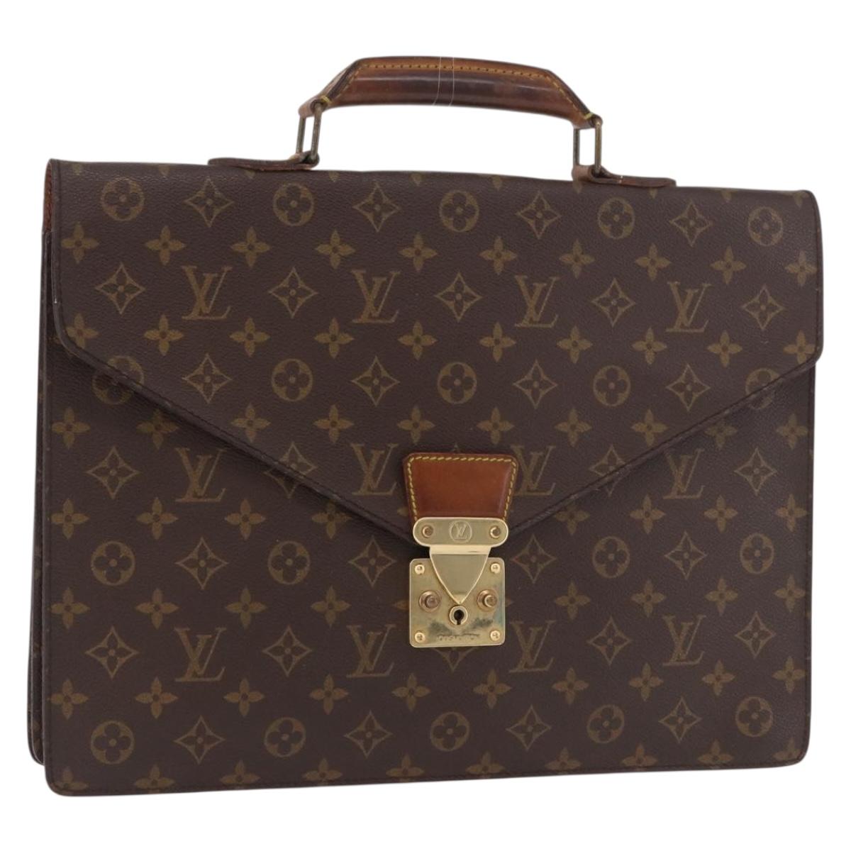 LOUIS VUITTON Monogram Serviette Conseiller Briefcase M53331 LV Auth 190764