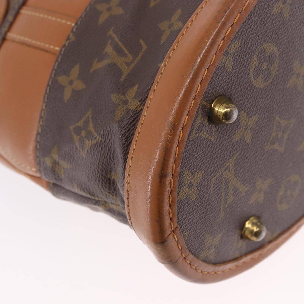 LOUIS VUITTON Monogram Bucket PM Shoulder Bag USA limited M42238 LV Auth 190765