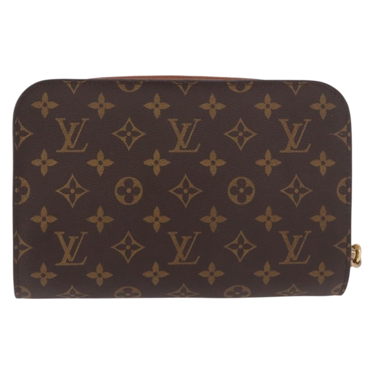 LOUIS VUITTON Monogram Orsay Clutch Bag M51790 LV Auth 190767