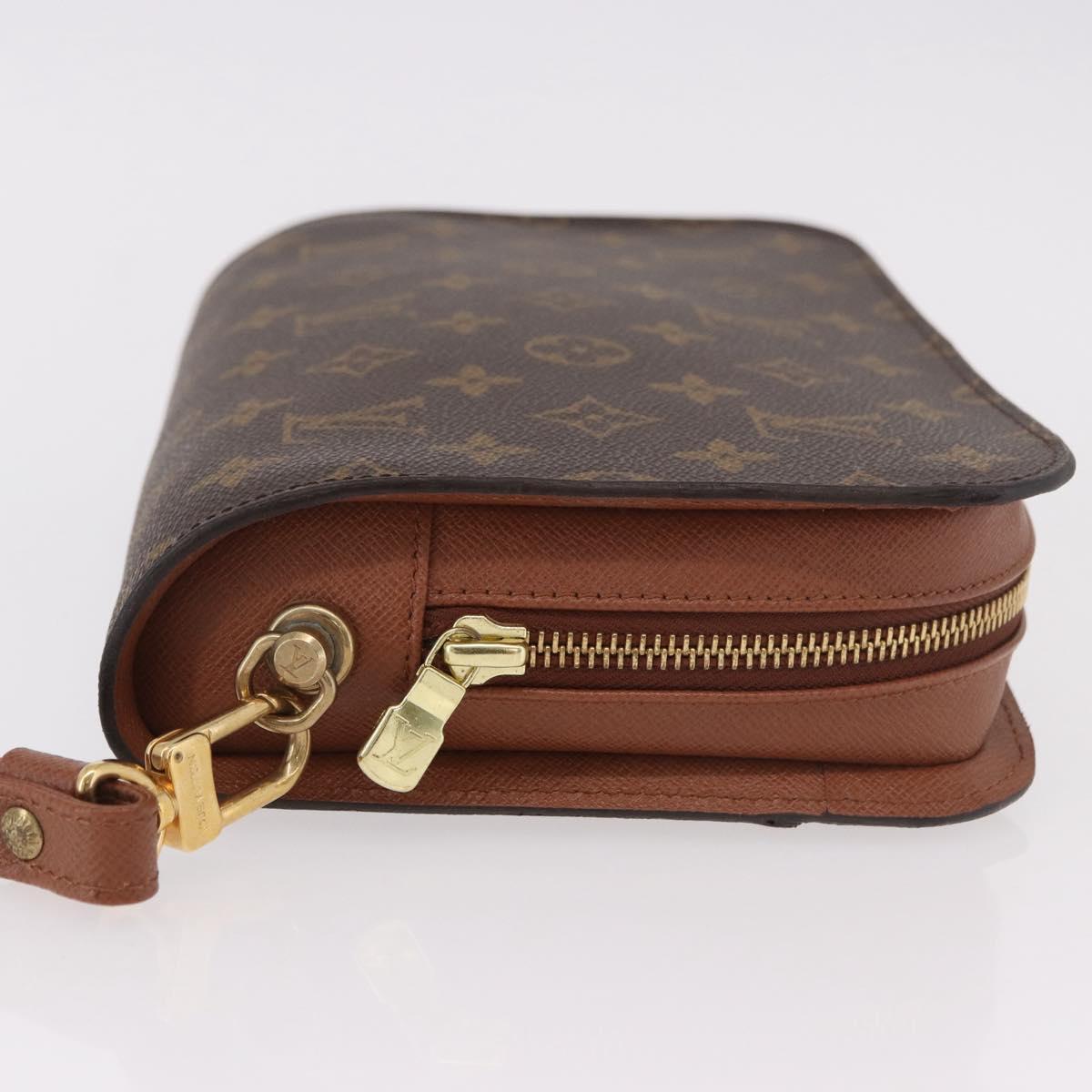 LOUIS VUITTON Monogram Orsay Clutch Bag M51790 LV Auth 190767