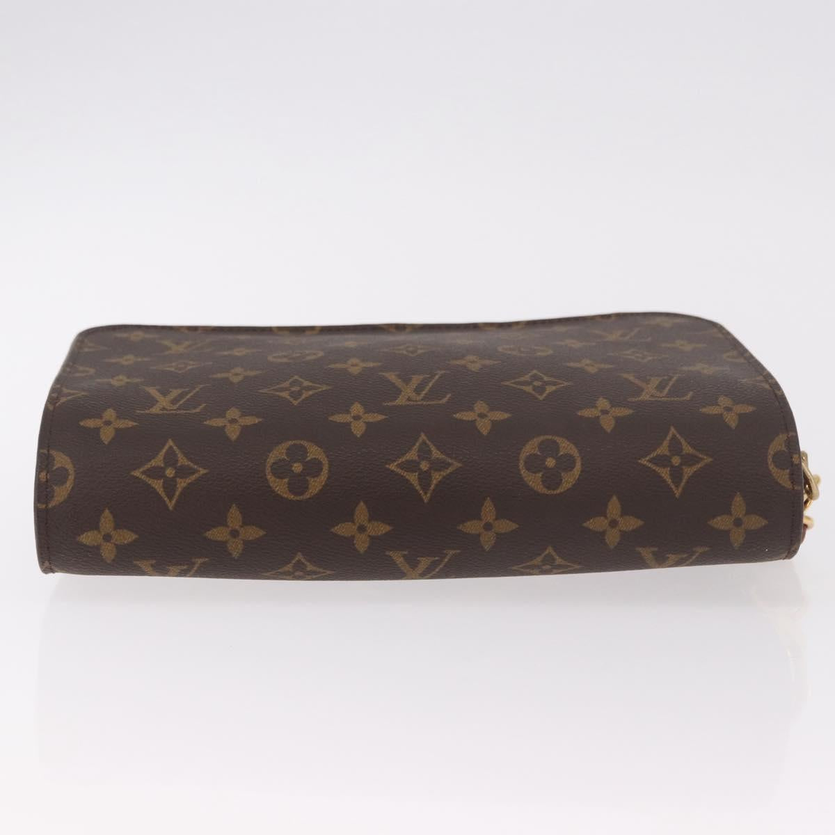 LOUIS VUITTON Monogram Orsay Clutch Bag M51790 LV Auth 190767