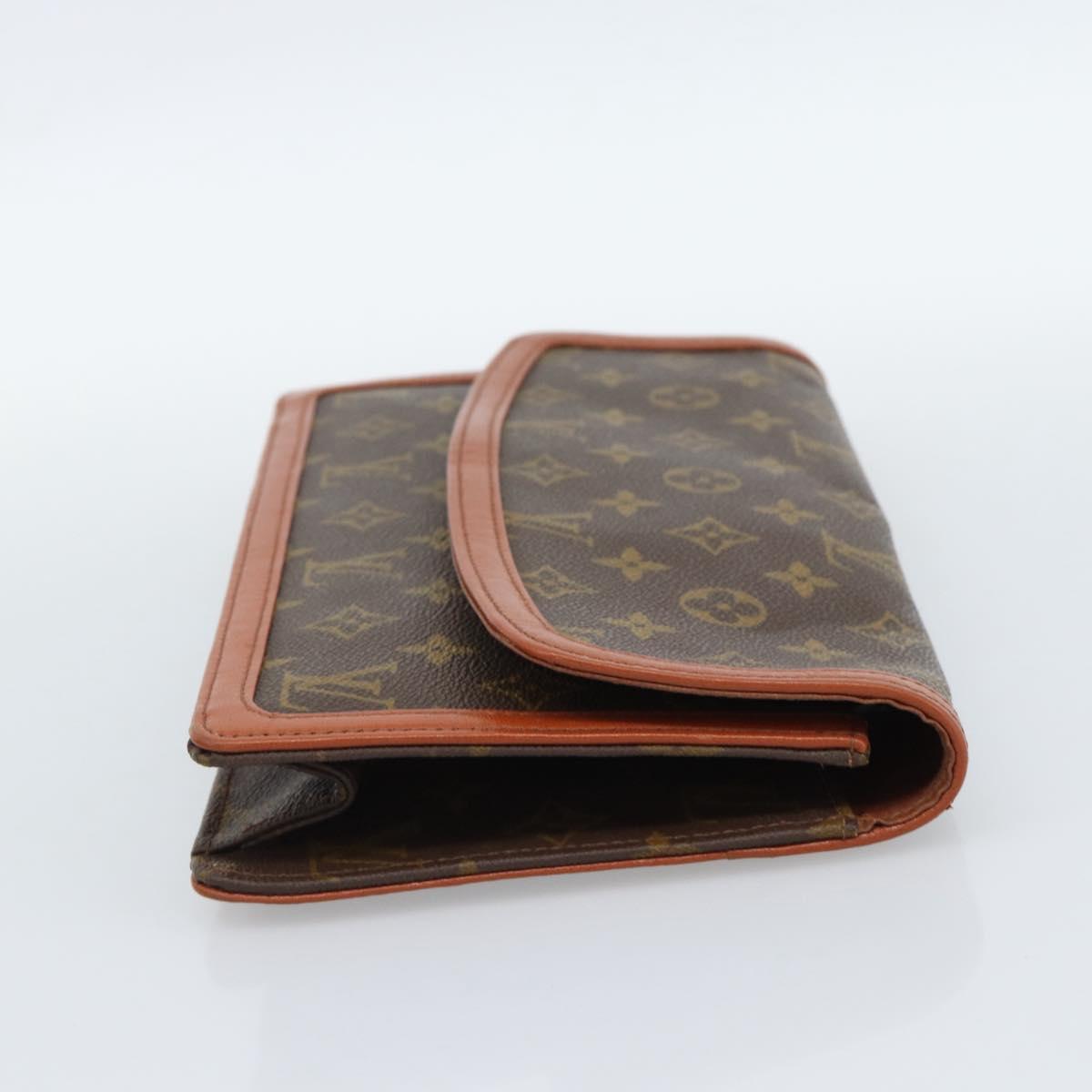 LOUIS VUITTON Monogram Pochette Dam GM Clutch Bag M51810 LV Auth 190769