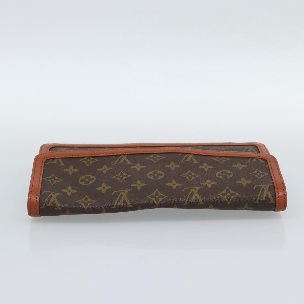 LOUIS VUITTON Monogram Pochette Dam GM Clutch Bag M51810 LV Auth 190769