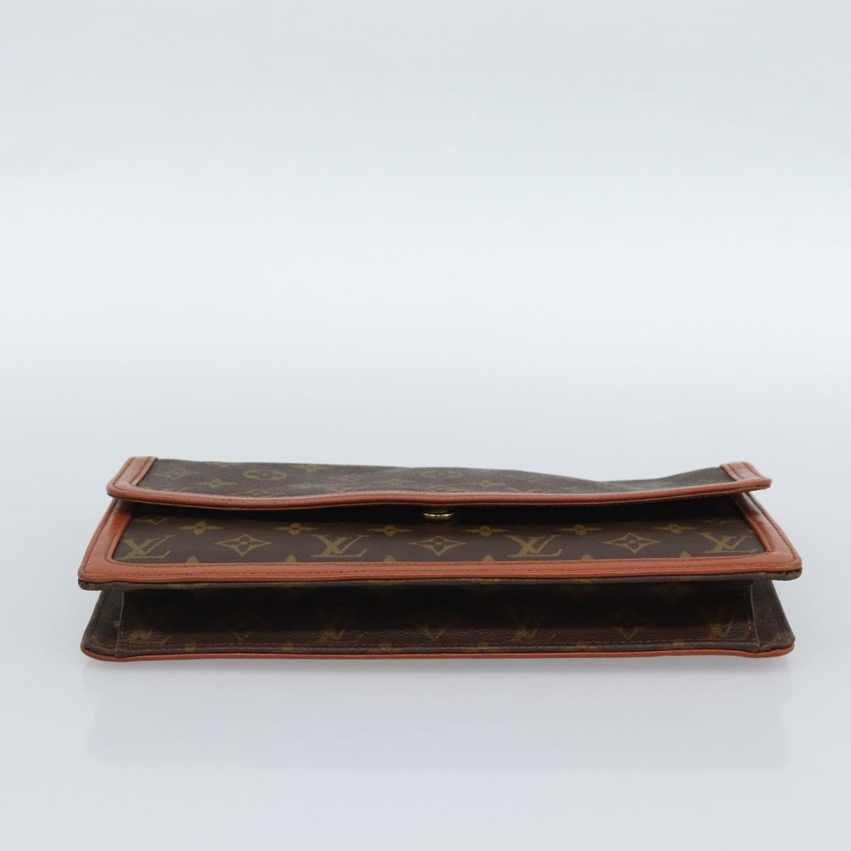 LOUIS VUITTON Monogram Pochette Dam GM Clutch Bag M51810 LV Auth 190769