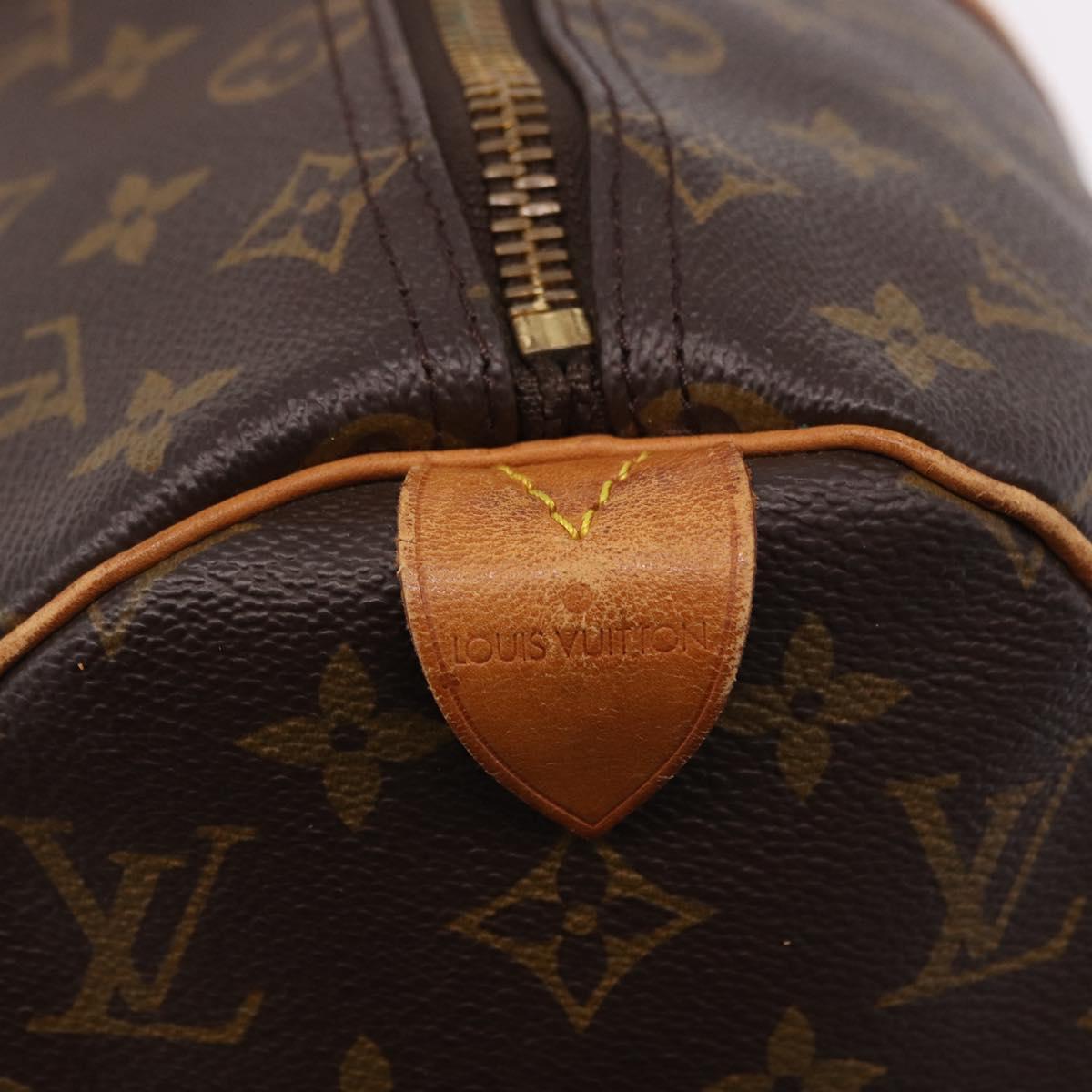 LOUIS VUITTON Monogram Keepall 45 Boston Bag M41428 LV Auth 190775