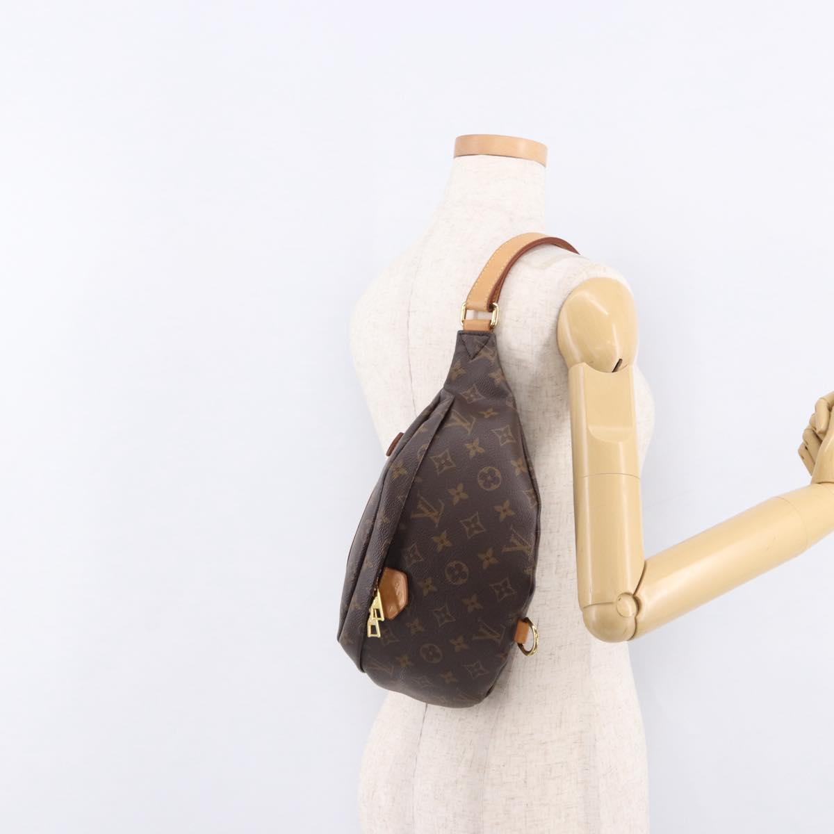 LOUIS VUITTON Monogram Bum Bag Shoulder Bag M43644 LV Auth 190776SAM
