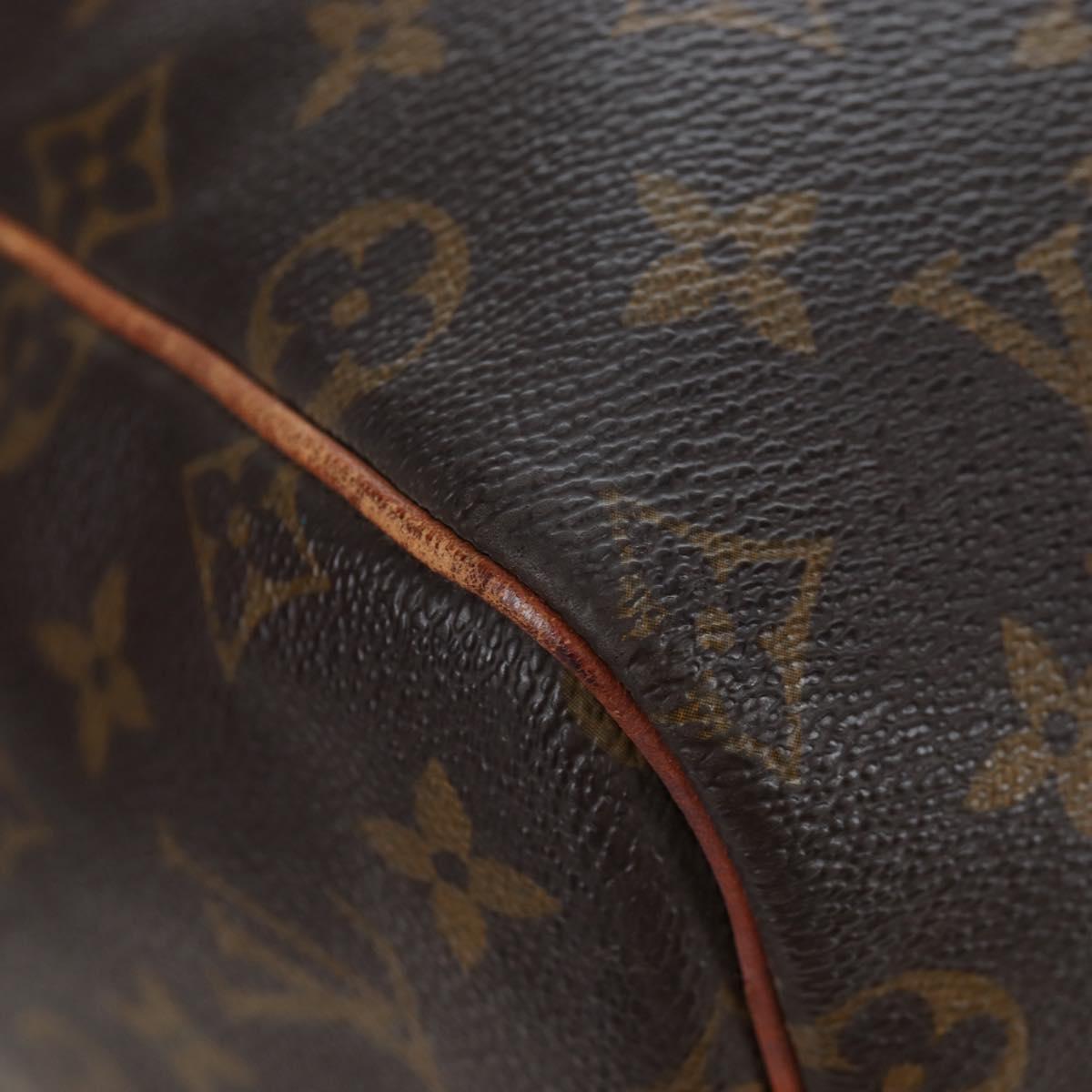 LOUIS VUITTON Monogram Keepall 55 Boston Bag M41424 LV Auth 190777