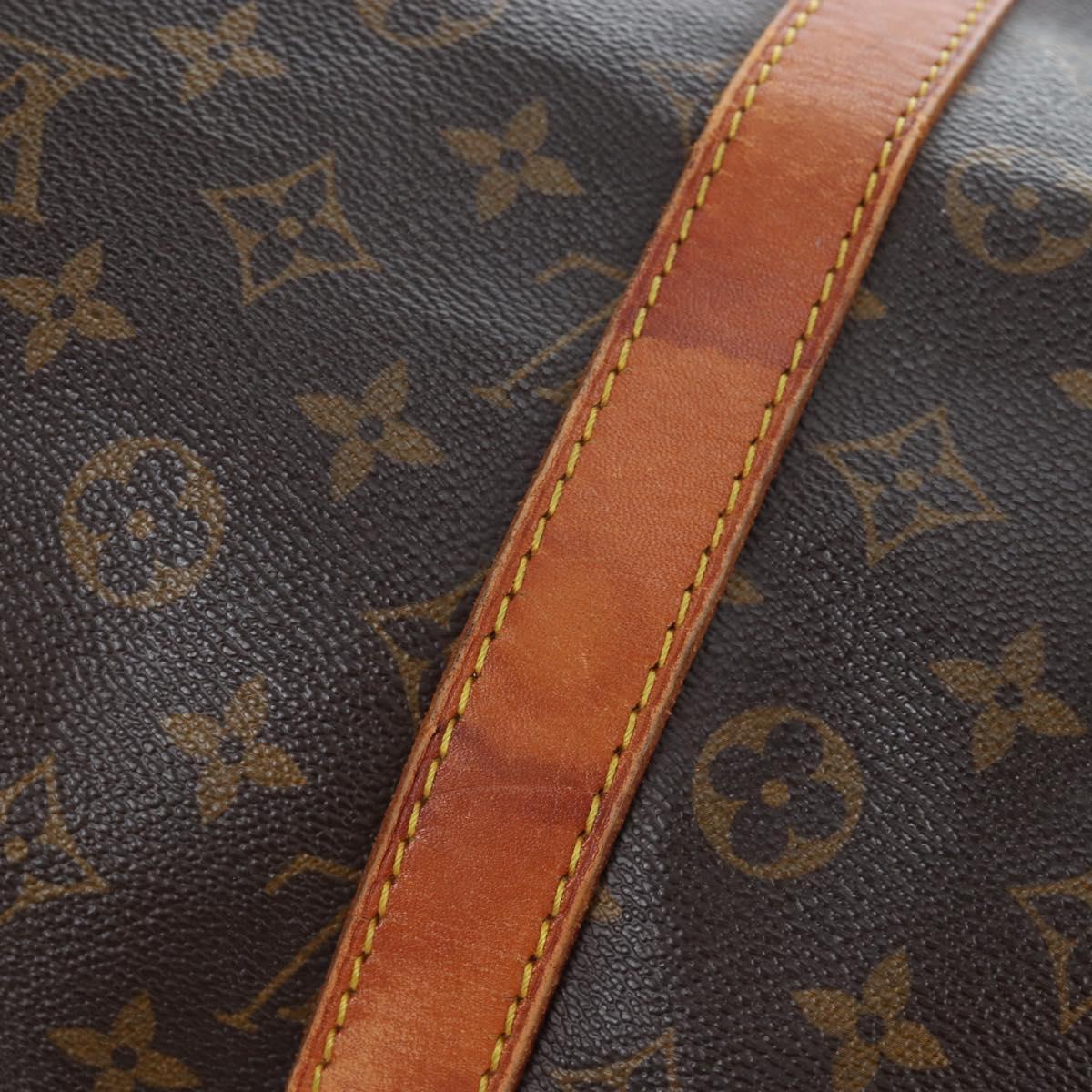LOUIS VUITTON Monogram Keepall 55 Boston Bag M41424 LV Auth 190777