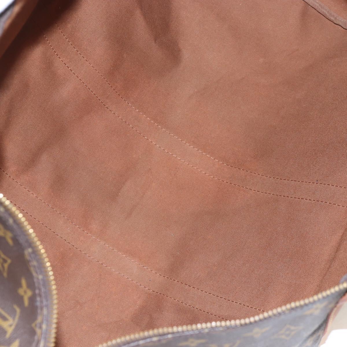 LOUIS VUITTON Monogram Keepall 55 Boston Bag M41424 LV Auth 190777