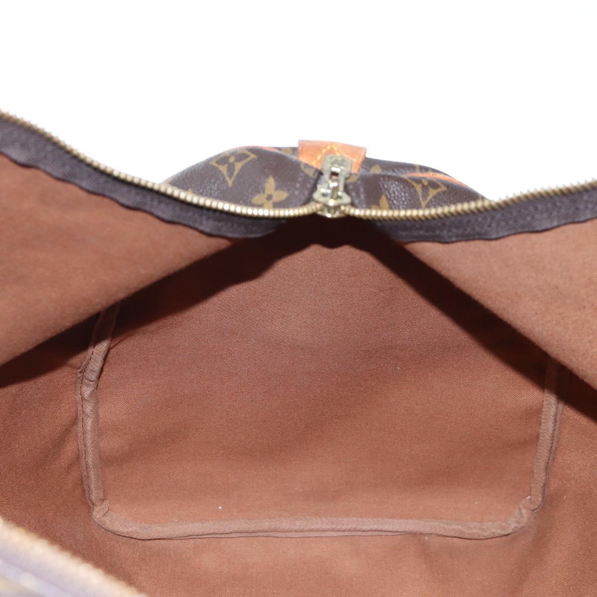 LOUIS VUITTON Monogram Keepall 55 Boston Bag M41424 LV Auth 190777