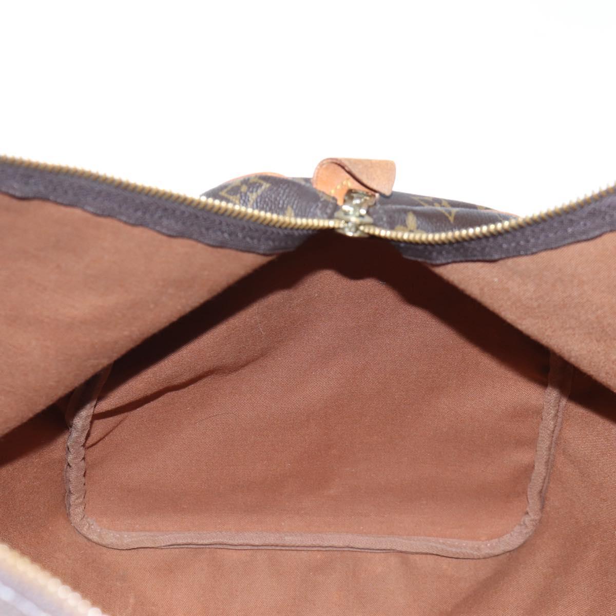 LOUIS VUITTON Monogram Keepall 55 Boston Bag M41424 LV Auth 190777