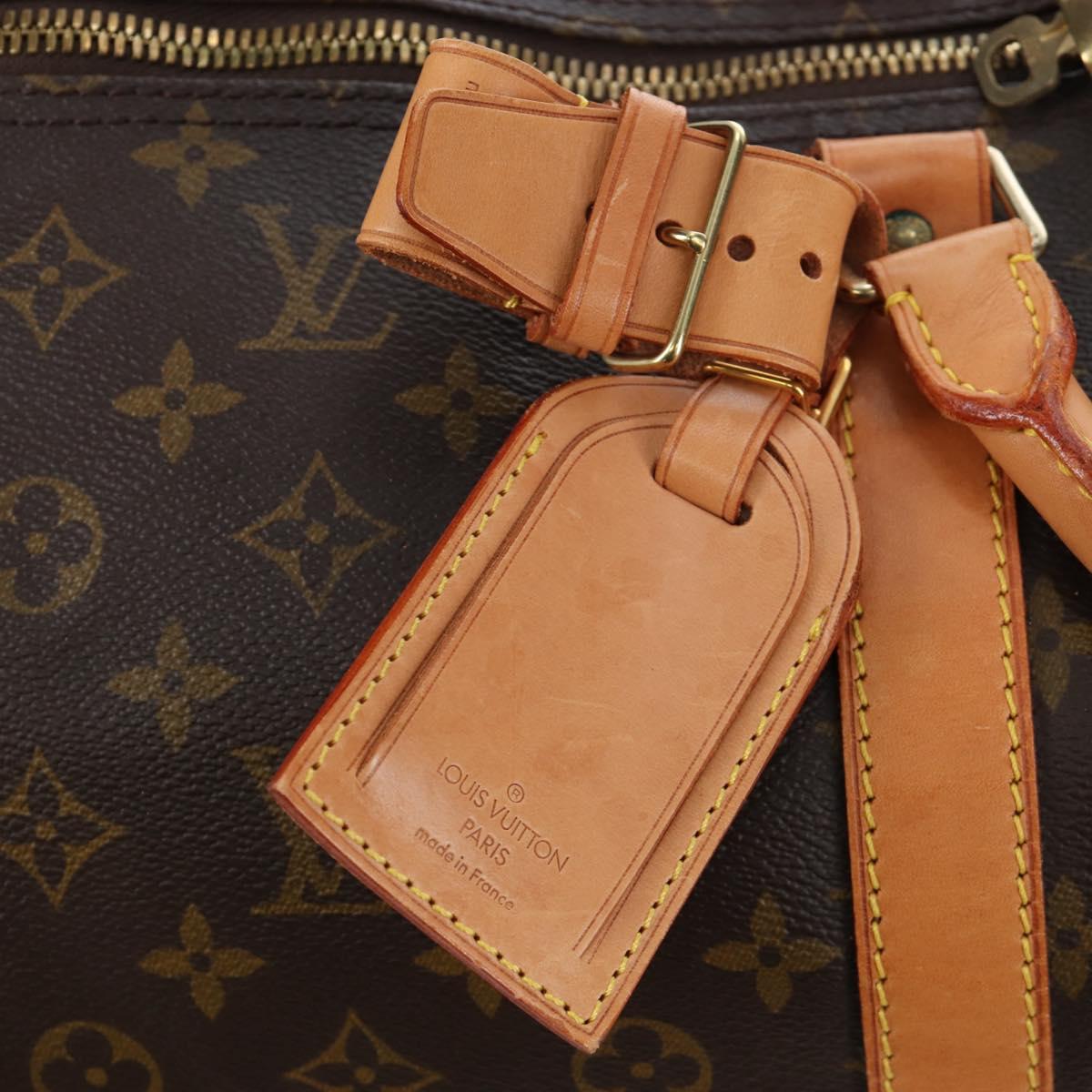 LOUIS VUITTON Monogram Keepall Bandouliere 60 Bag M41412 LV Auth 190778SAV