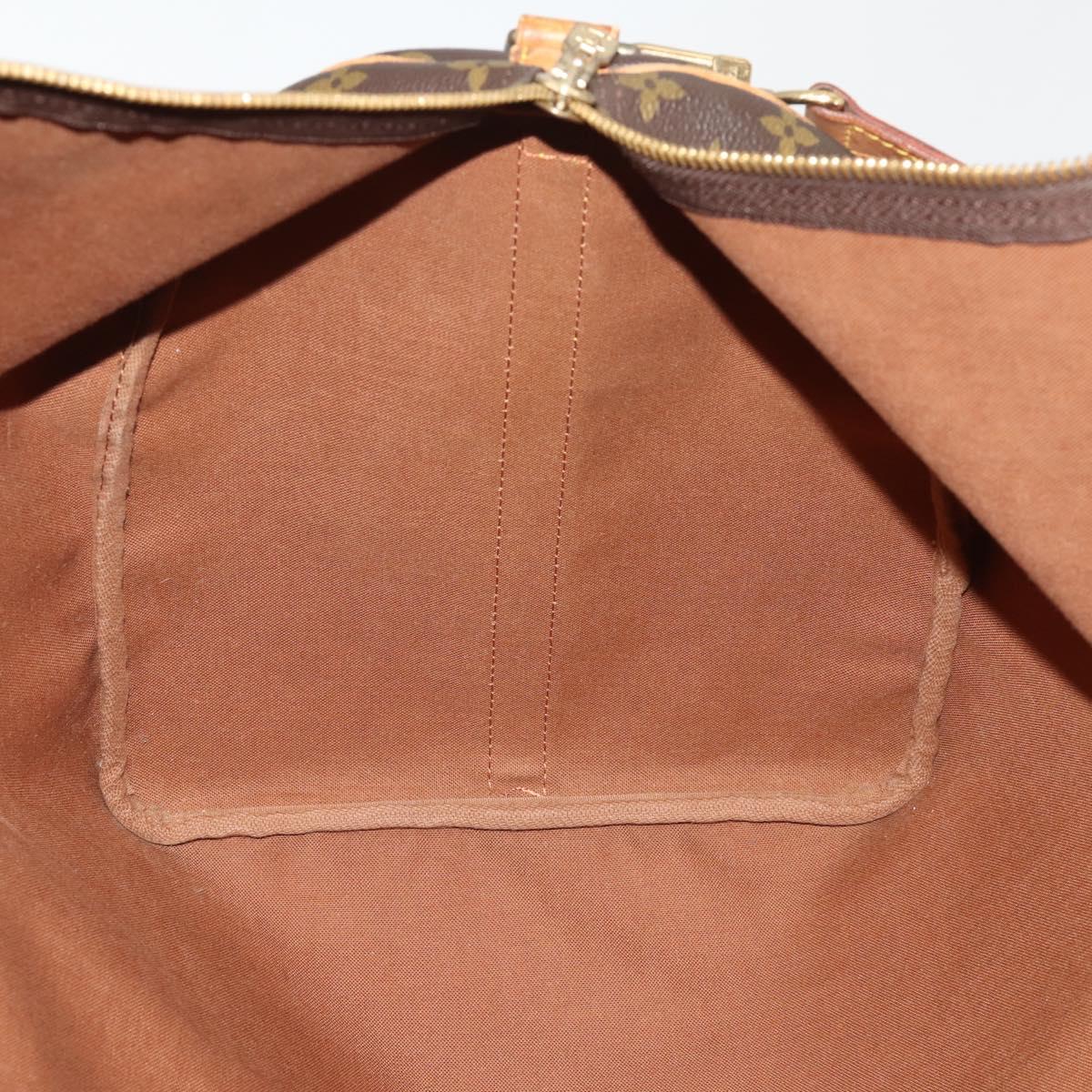 LOUIS VUITTON Monogram Keepall Bandouliere 60 Boston Bag M41412 LV Auth 190782
