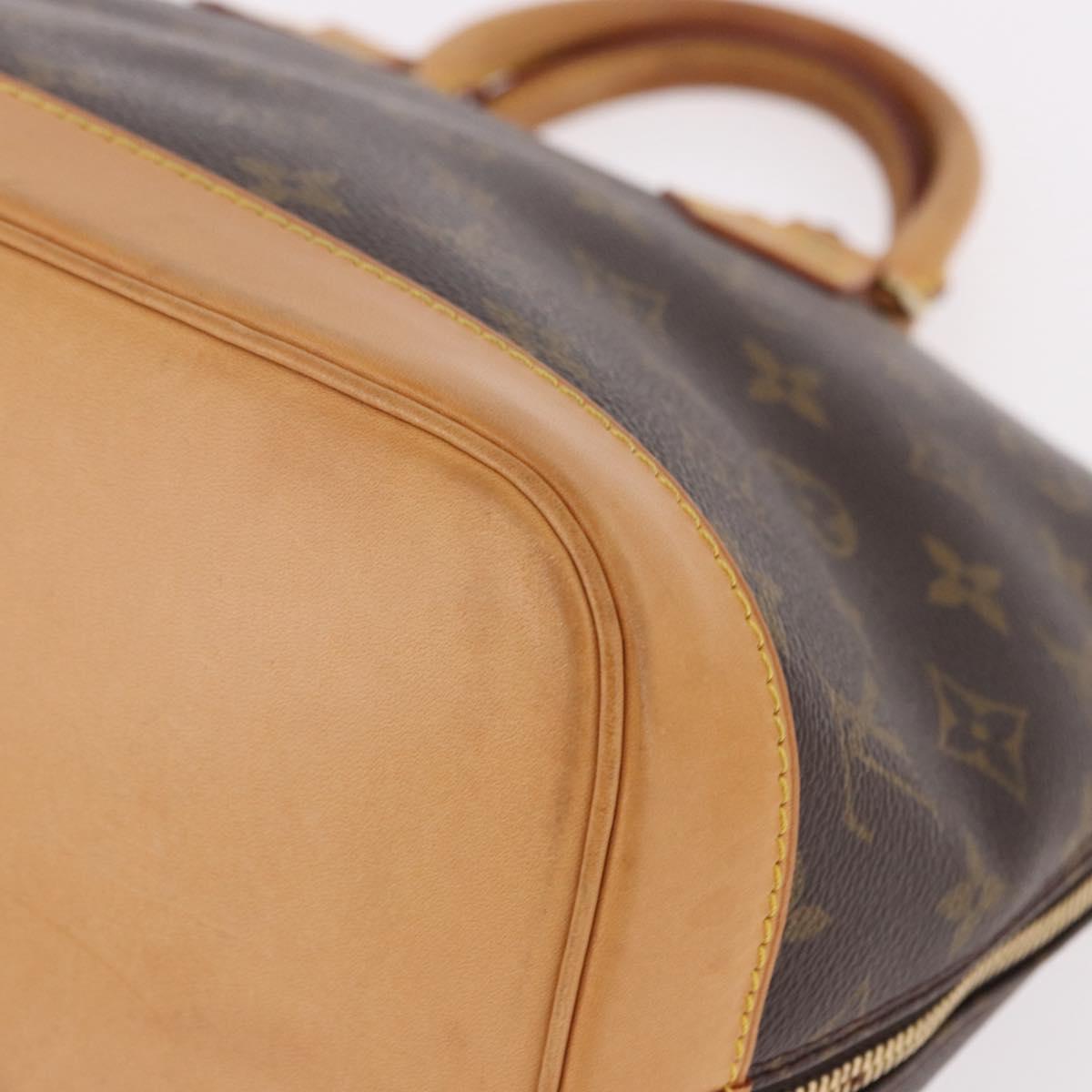 LOUIS VUITTON Monogram Alma Hand Bag M51130 LV Auth 190791V