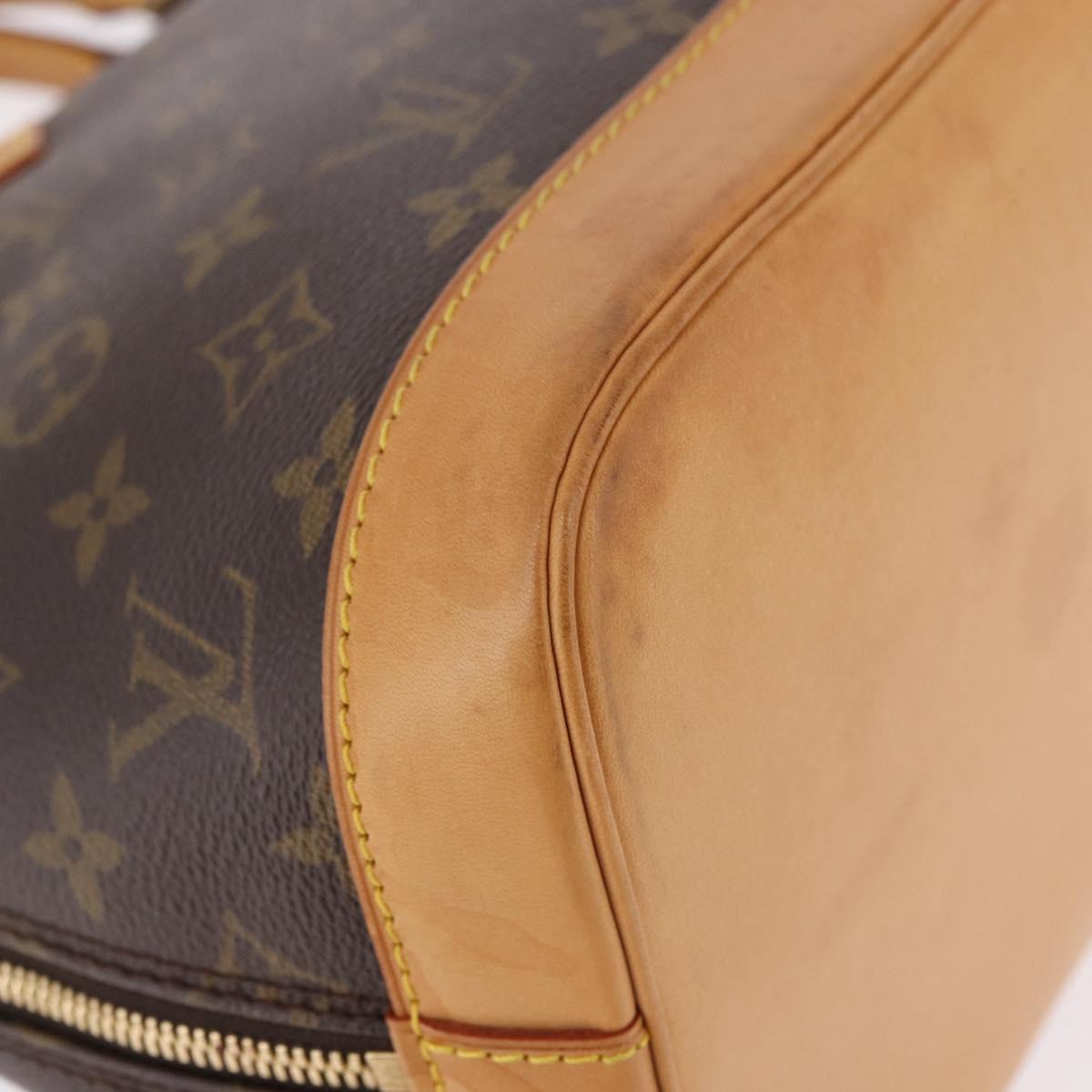 LOUIS VUITTON Monogram Alma Hand Bag M51130 LV Auth 190791V