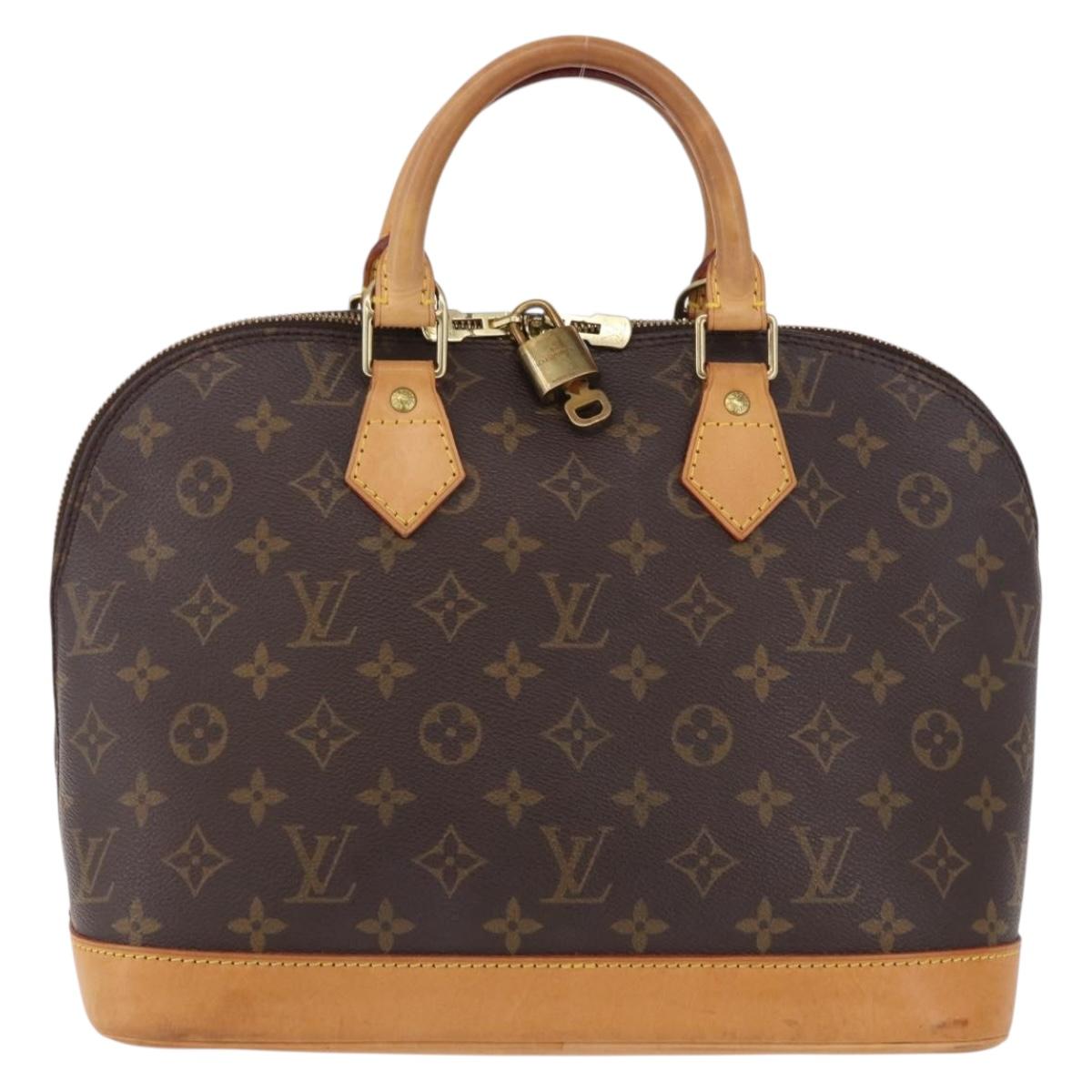 LOUIS VUITTON Monogram Alma Hand Bag M51130 LV Auth 190791V