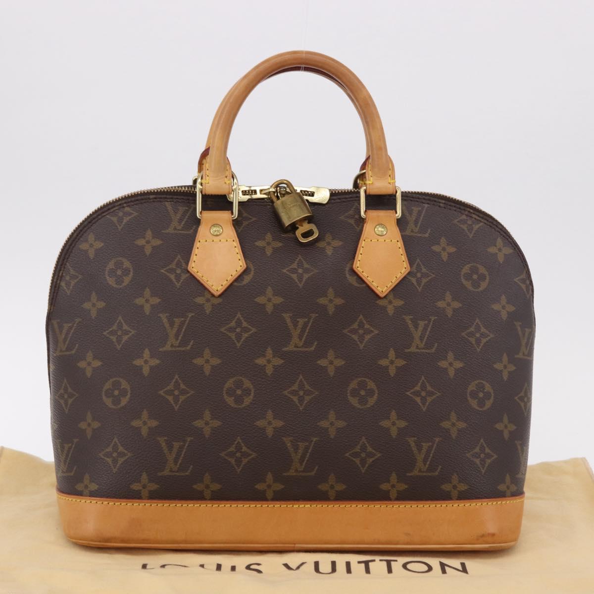 LOUIS VUITTON Monogram Alma Hand Bag M51130 LV Auth 190791V
