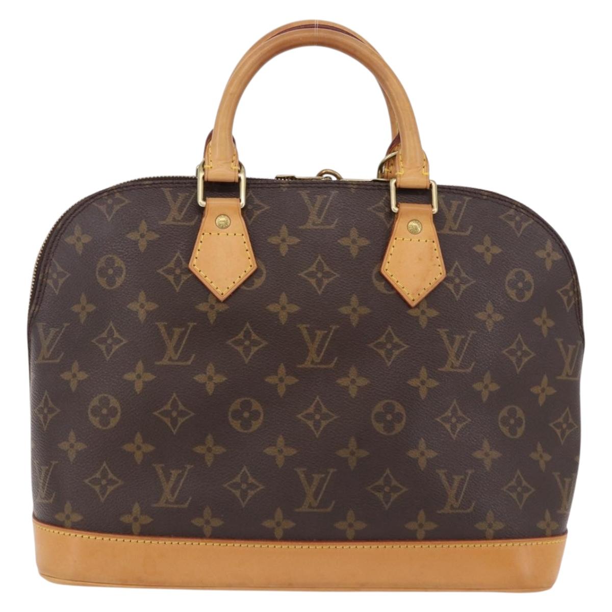LOUIS VUITTON Monogram Alma Hand Bag M51130 LV Auth 190791V