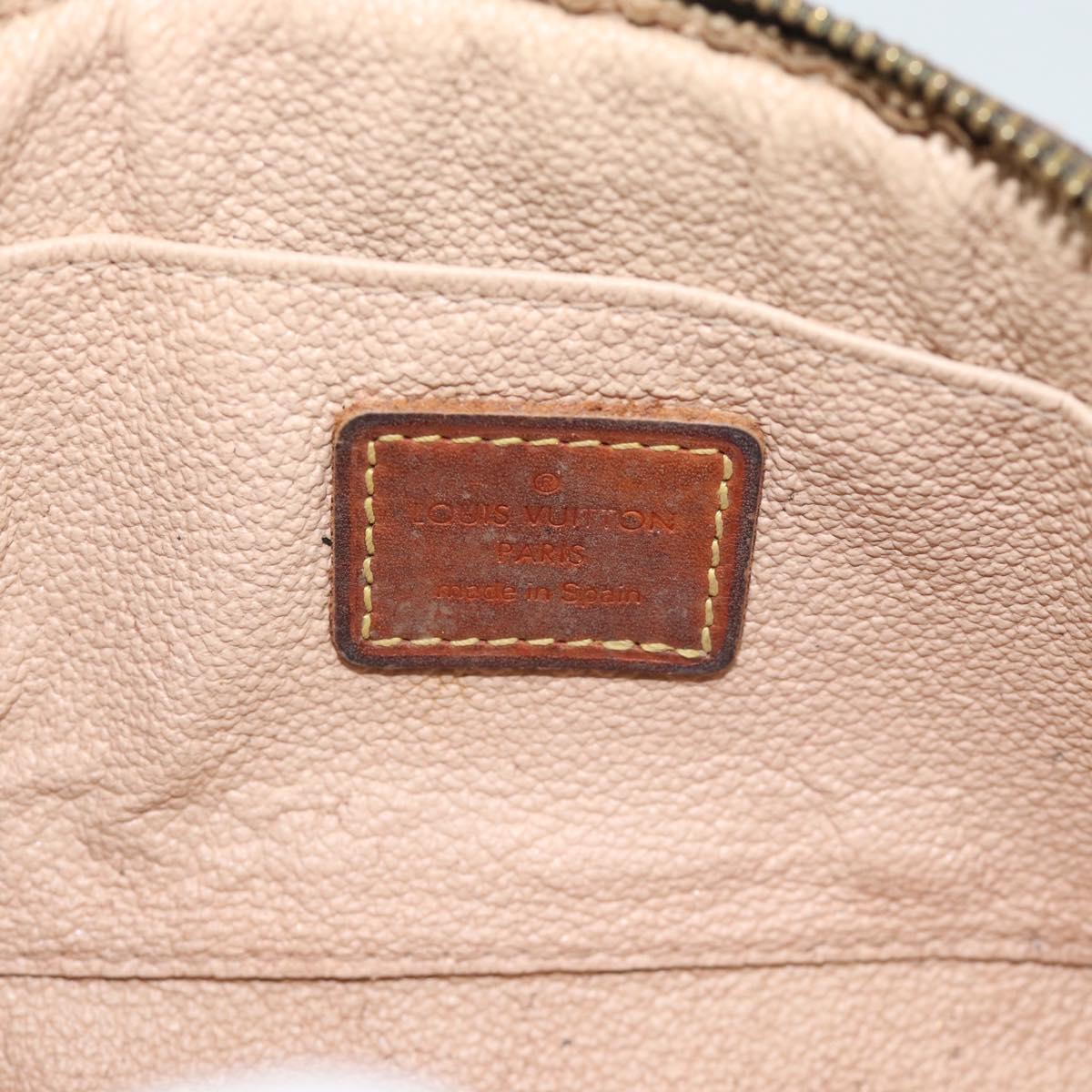 LOUIS VUITTON Monogram Pochette Cosmetic PM Cosmetic Pouch M47515 LV Auth 190793