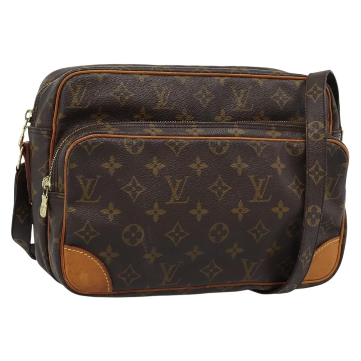 LOUIS VUITTON Monogram Nile Shoulder Bag M45244 LV Auth 190795A