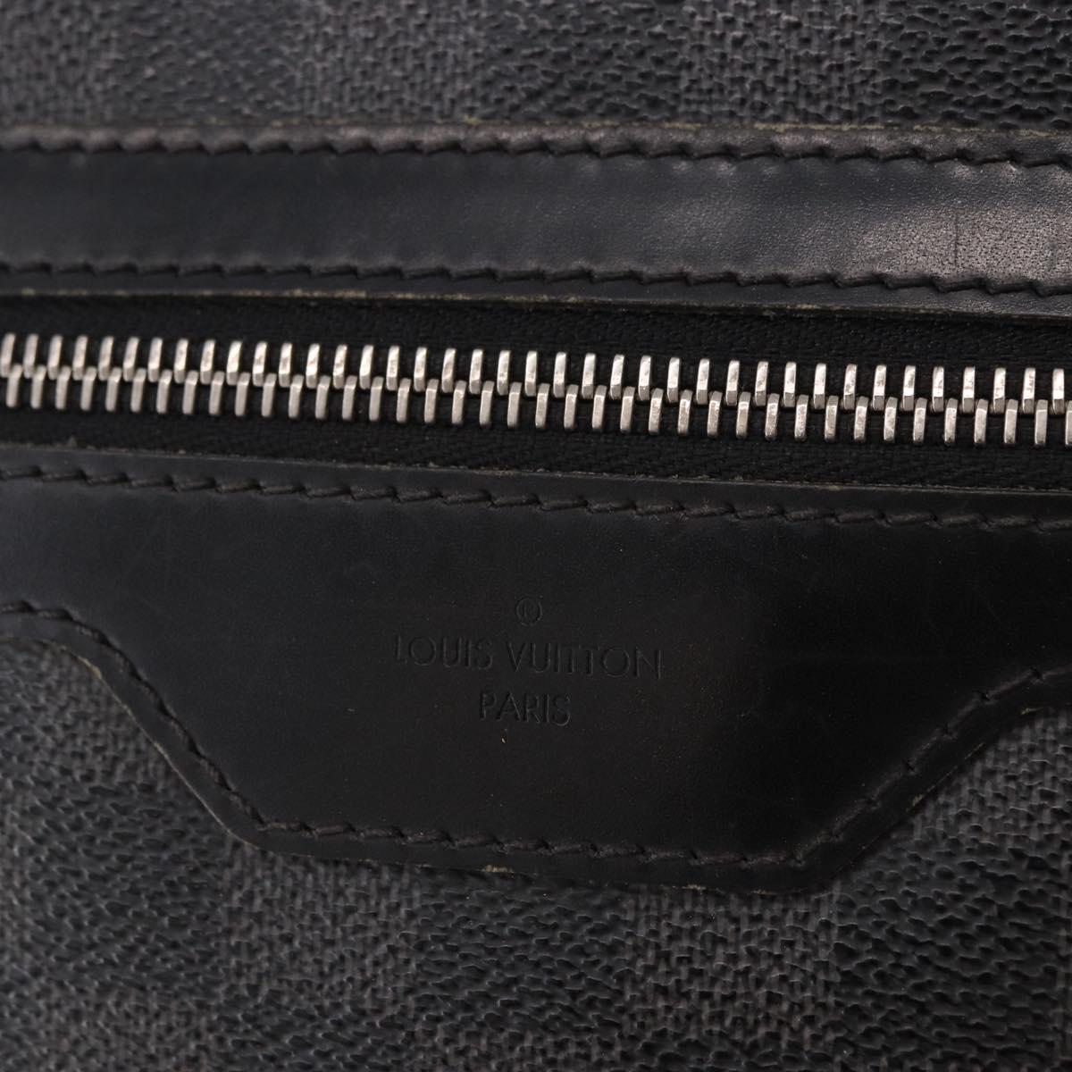 LOUIS VUITTON Damier Graphite Tomas Shoulder Bag N58028 LV Auth 190807