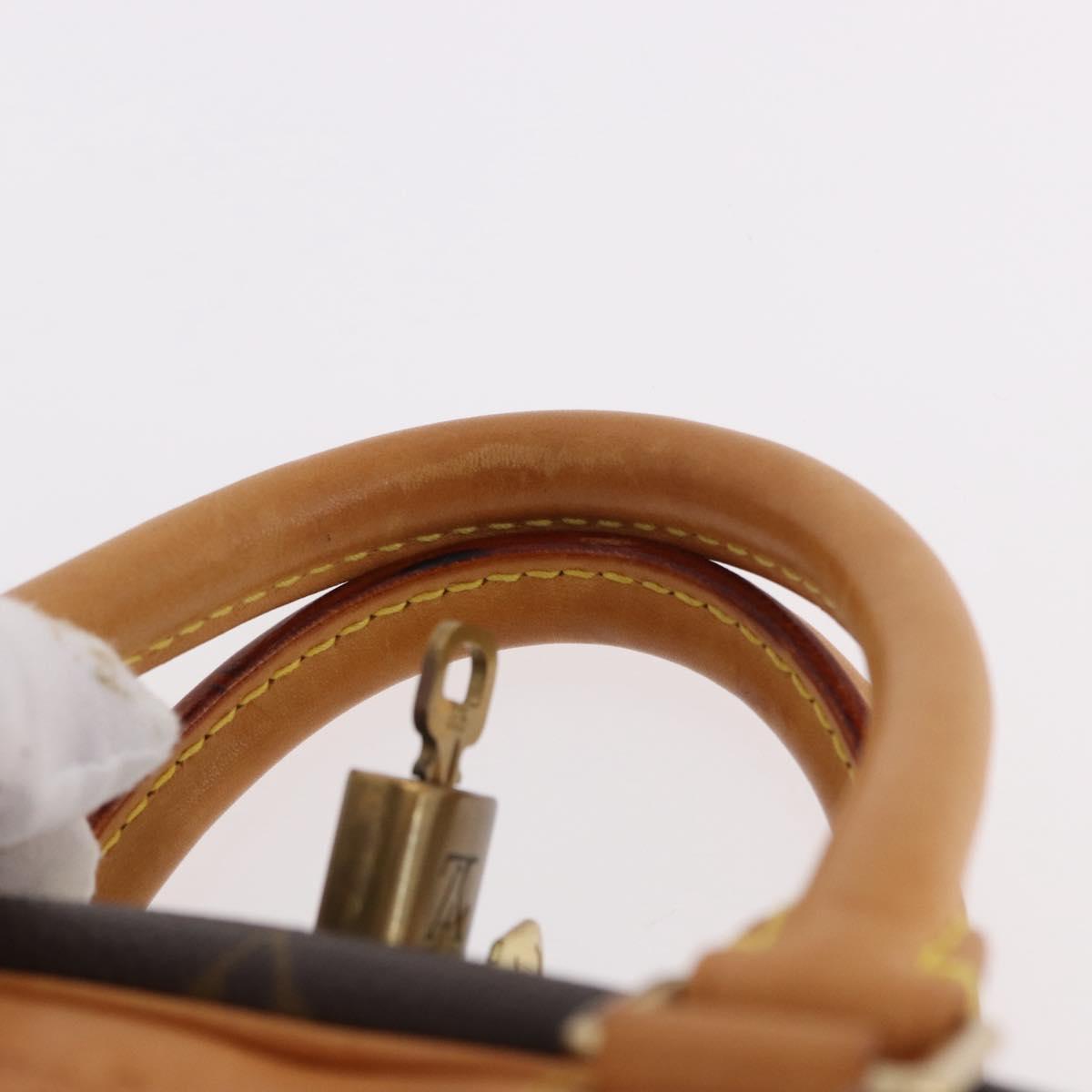 LOUIS VUITTON Monogram Trouville Hand Bag M42228 LV Auth 190821V