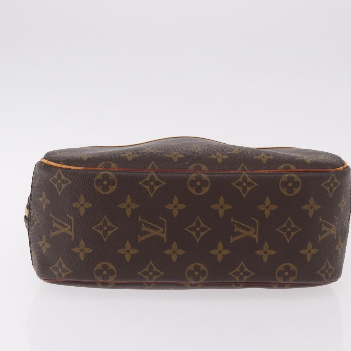 LOUIS VUITTON Monogram Trouville Hand Bag M42228 LV Auth 190821V