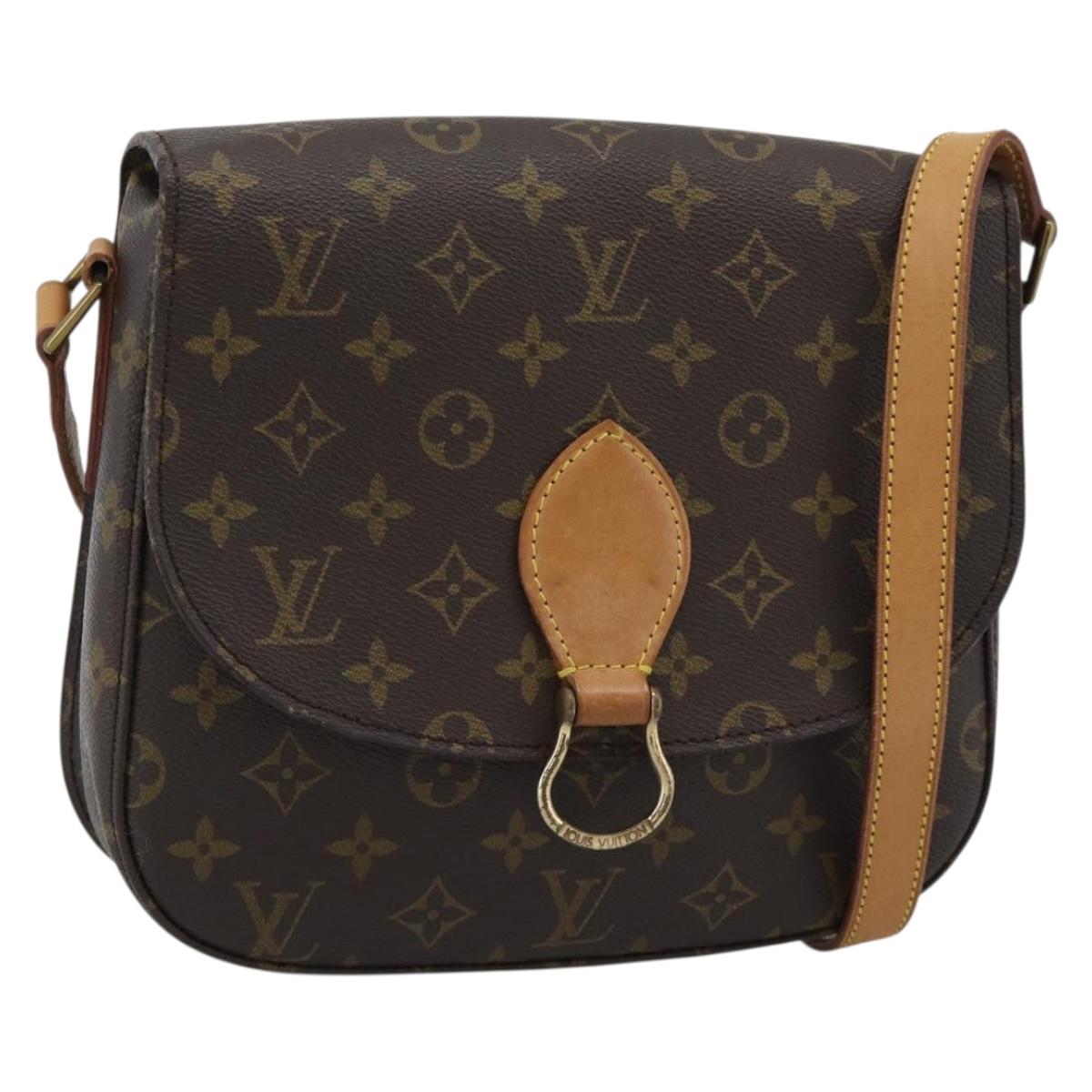 LOUIS VUITTON Monogram Saint Cloud GM Shoulder Bag M51242 LV Auth 190834