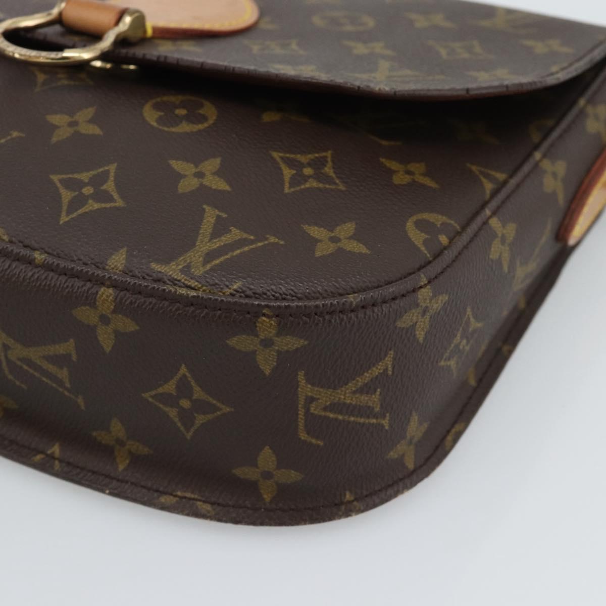 LOUIS VUITTON Monogram Saint Cloud GM Shoulder Bag M51242 LV Auth 190834