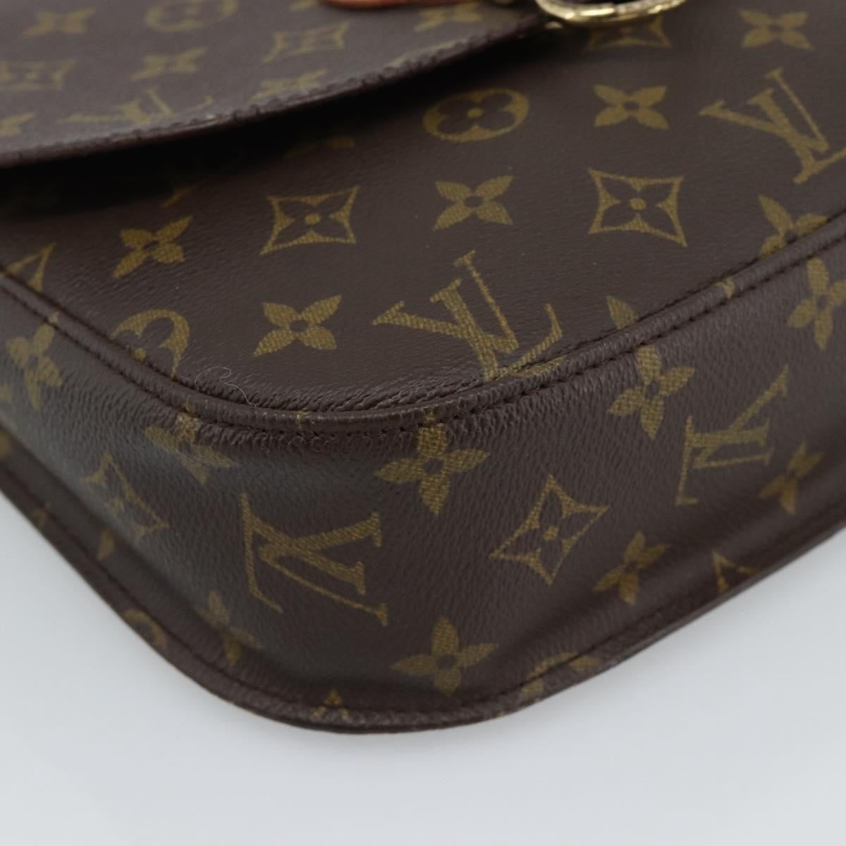 LOUIS VUITTON Monogram Saint Cloud GM Shoulder Bag M51242 LV Auth 190834